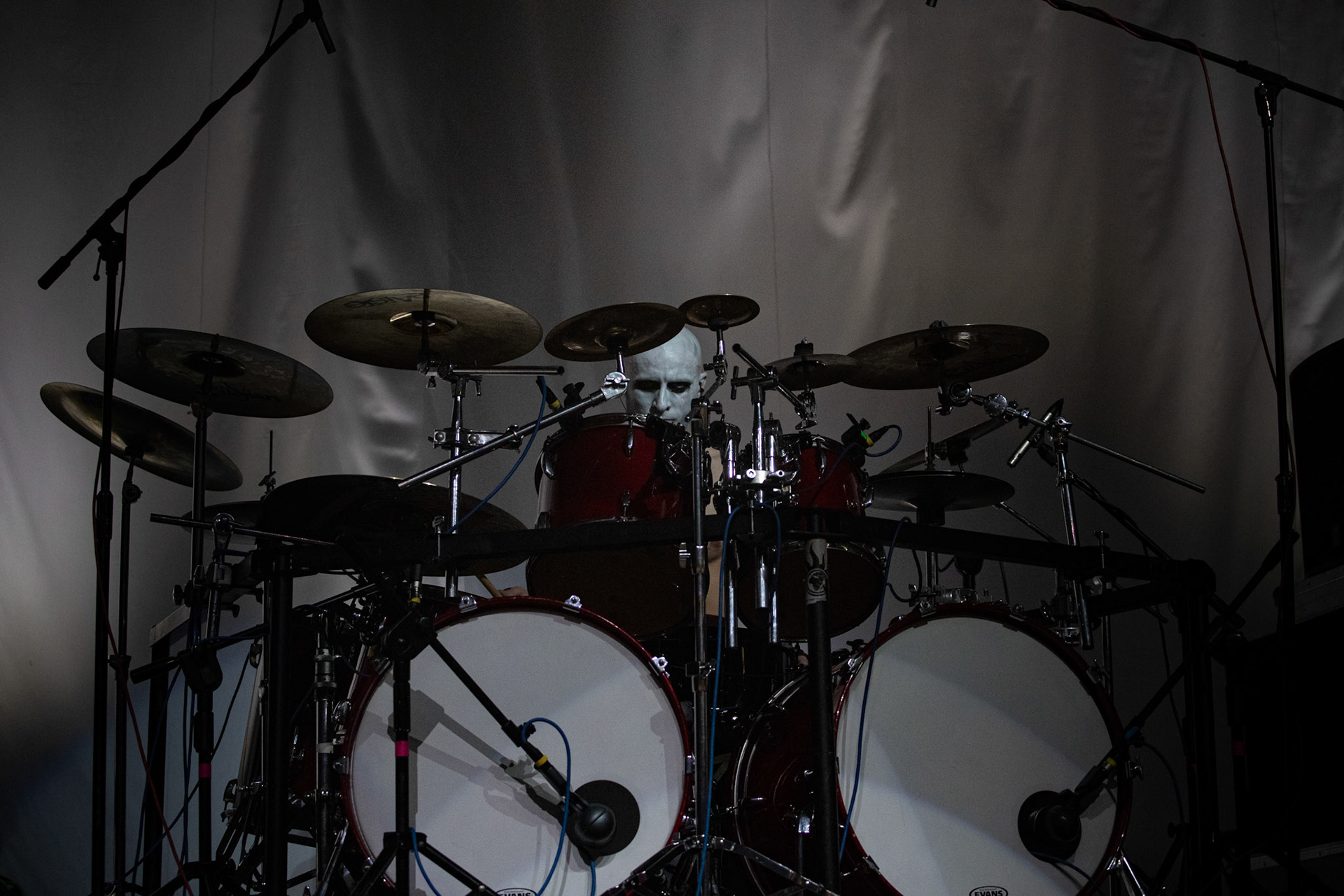 15.12.2019 koncert polskiego zespołu pieśni i końca Furia, Merry Christless 2019, Warszawa Klub Progresja,
zespół Nihila, kolektyw Let The World Burn, black metal, eksperymentalny metal, nekrofolk,
n/z Grzegorz "Namtar" Kantor – perkusja, 
New Aeon Musick, Knock Out Productions
fot. Andrzej Wasilkiewicz/REPORTER