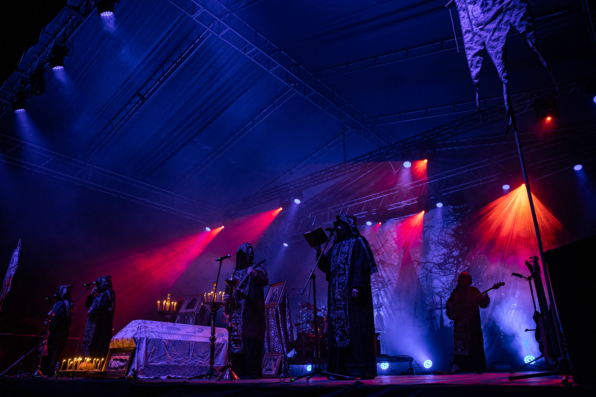 24.09.2021 Batushka - Krzysztof Drabikowski  koncert Warszawa, Progresja. fot. Andrzej Wasilkiewicz/Reporter