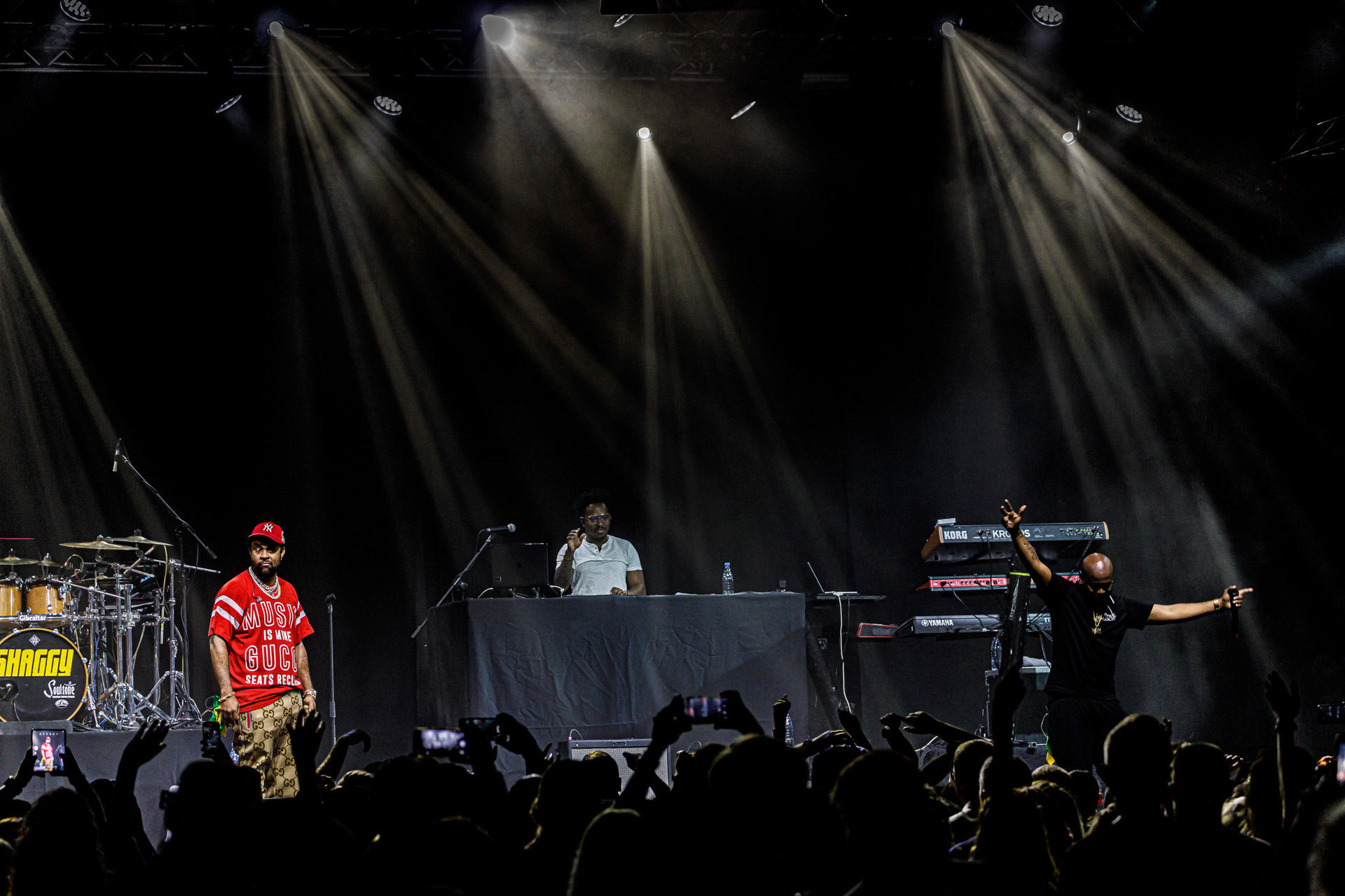 5.06.2022 - Shaggy - Orville Richard Burrell, jamajsko – amerykanski wokalista reggae, dancehall, DJ, na koncercie w warszawskiej Progresji. nz. Shaggy - wokalista,Produkcja WiniaryBookings. Patronat medialny: Eska.fot. Andrzej Wasilkiewicz/Reporter