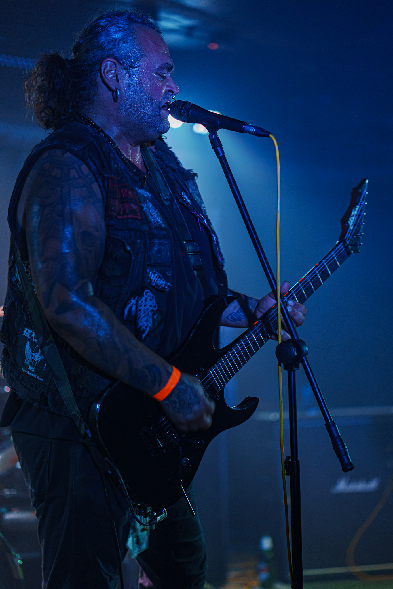 15.07.2023 - VIOLENTOR -Italy, Thrash Metal, Anti-society, - Warszawa, klub Potok. fot. Andrzej Wasilkiewicz/kaziq.com