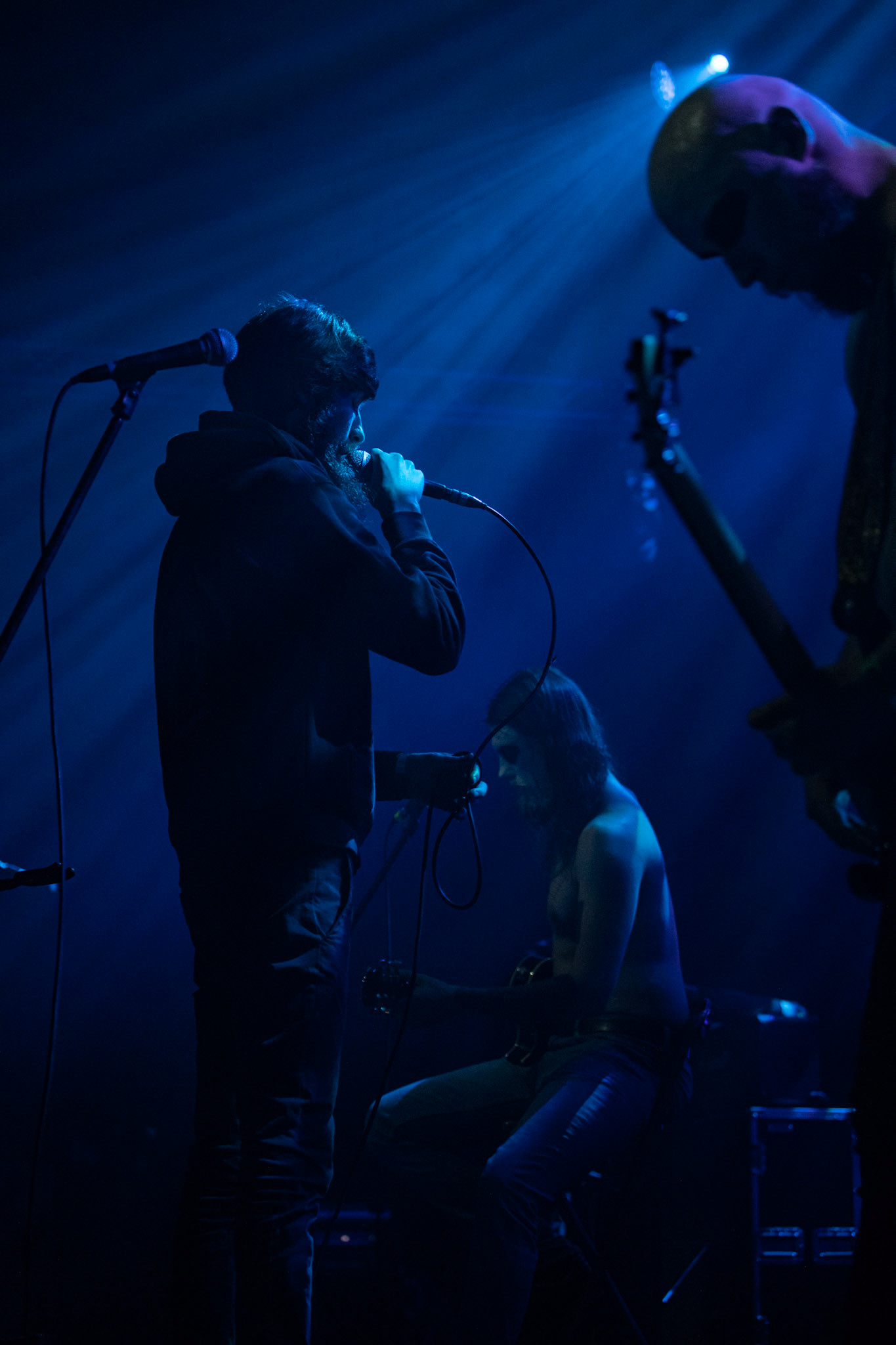 15.12.2019 koncert polskiego zespołu pieśni i końca Furia, Merry Christless 2019, Warszawa Klub Progresja,
zespół Nihila, kolektyw Let The World Burn, black metal, eksperymentalny metal, nekrofolk,
n/z Michał "Nihil" Kuźniak – wokal, sample, gitara, 
n/z Kamil "Sars" Staszałek – gitara basowa, 
n/z Grzegorz "Namtar" Kantor – perkusja, 
n/z Artur Rumiński – gitara elektryczna, 
New Aeon Musick, Knock Out Productions
fot. Andrzej Wasilkiewicz/REPORTER