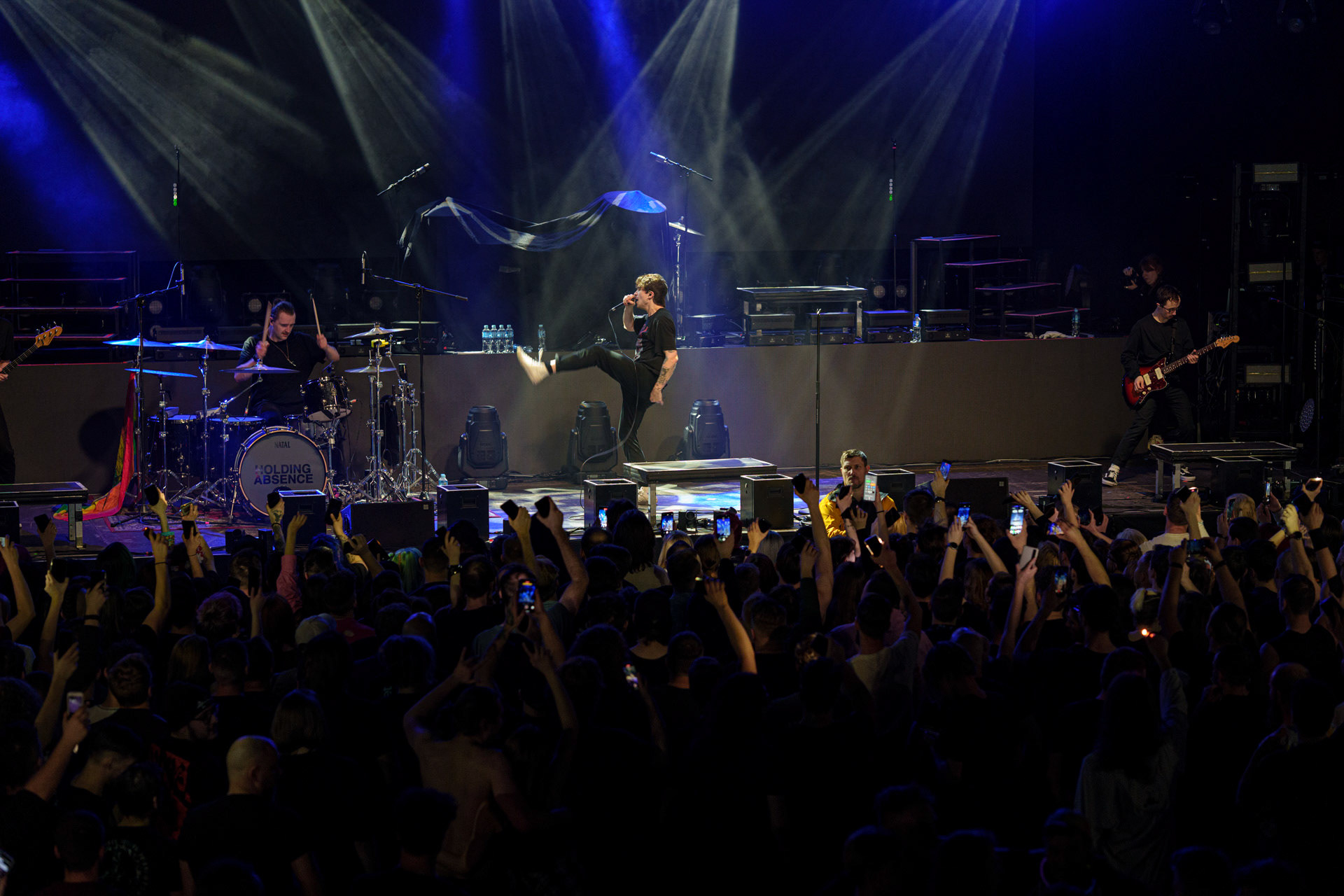 18.03.2023 - HOLDING ABSENCE - post-rock, alternative rock, w warszawskiej Progresji.Knock Out Productions. Fot. Andrzej Wasilkiewicz/Reporter