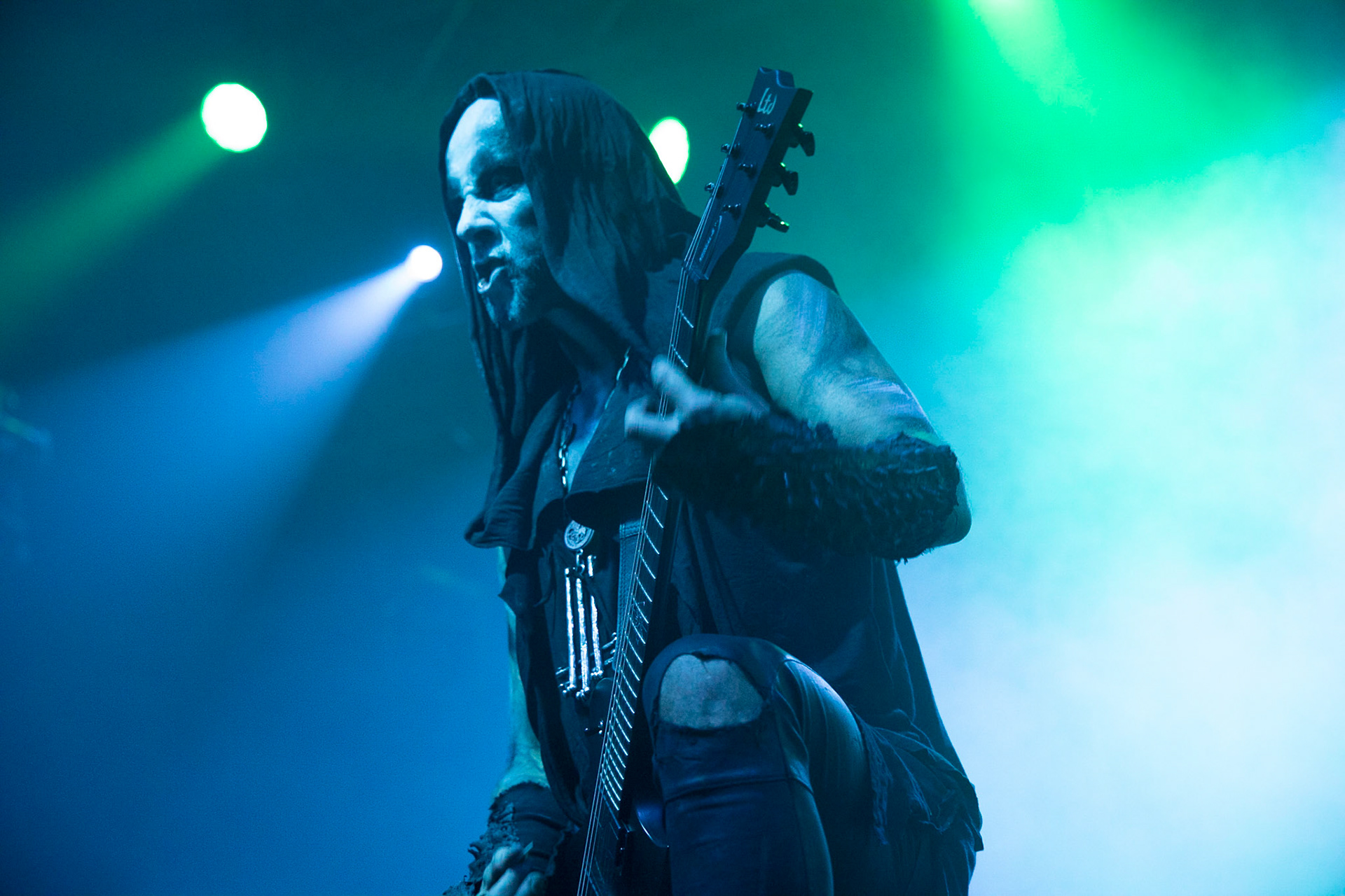 14.12.2018r. Behemoth koncert Merry Christless - Warszawa Progresja, Adam "Nergal" Darski – gitara, wokal prowadzący, 
Zbigniew "Inferno" Promiński – perkusja,
Tomasz "Orion" Wróblewski – gitara basowa, Patryk "Seth" Sztyber – gitara,  fot. Andrzej Wasilkiewicz/Reporter
