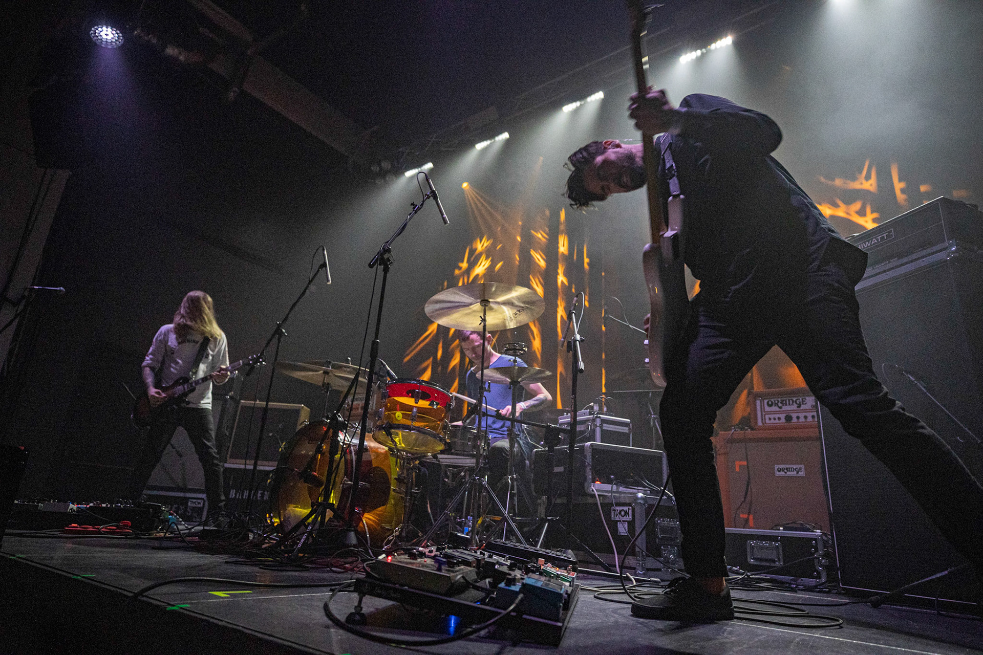 10.04.2022 Barrens - Warszawa, klub Niebo. Winiary Bookings. Penumbra Pelagic Records, postrock, postmetal, Sweden.fot. Andrzej Wasilkiewicz/Reporter
