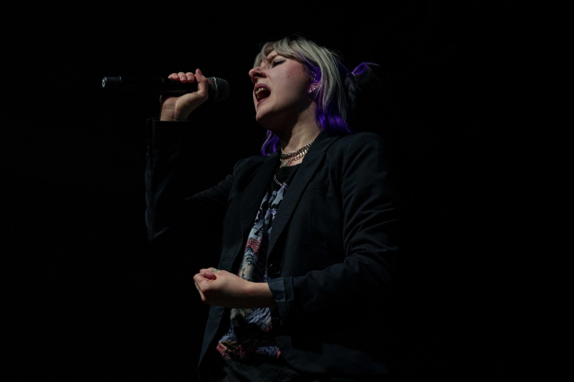 18.03.2023 - FUTURE PALACE - post-hardcore, metalcore, w warszawskiej Progresji.Knock Out Productions. Fot. Andrzej Wasilkiewicz/Reporter