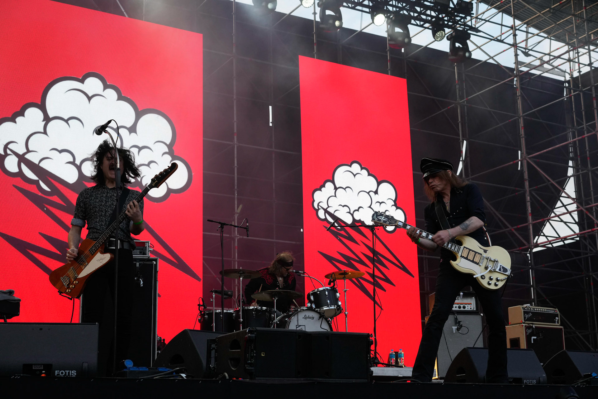 9.06.2023 The Hellacopters dzien drugi festiwaluMystic Festival 2023, Stocznia Gdanska fot. Andrzej Wasilkiewicz/Reporter