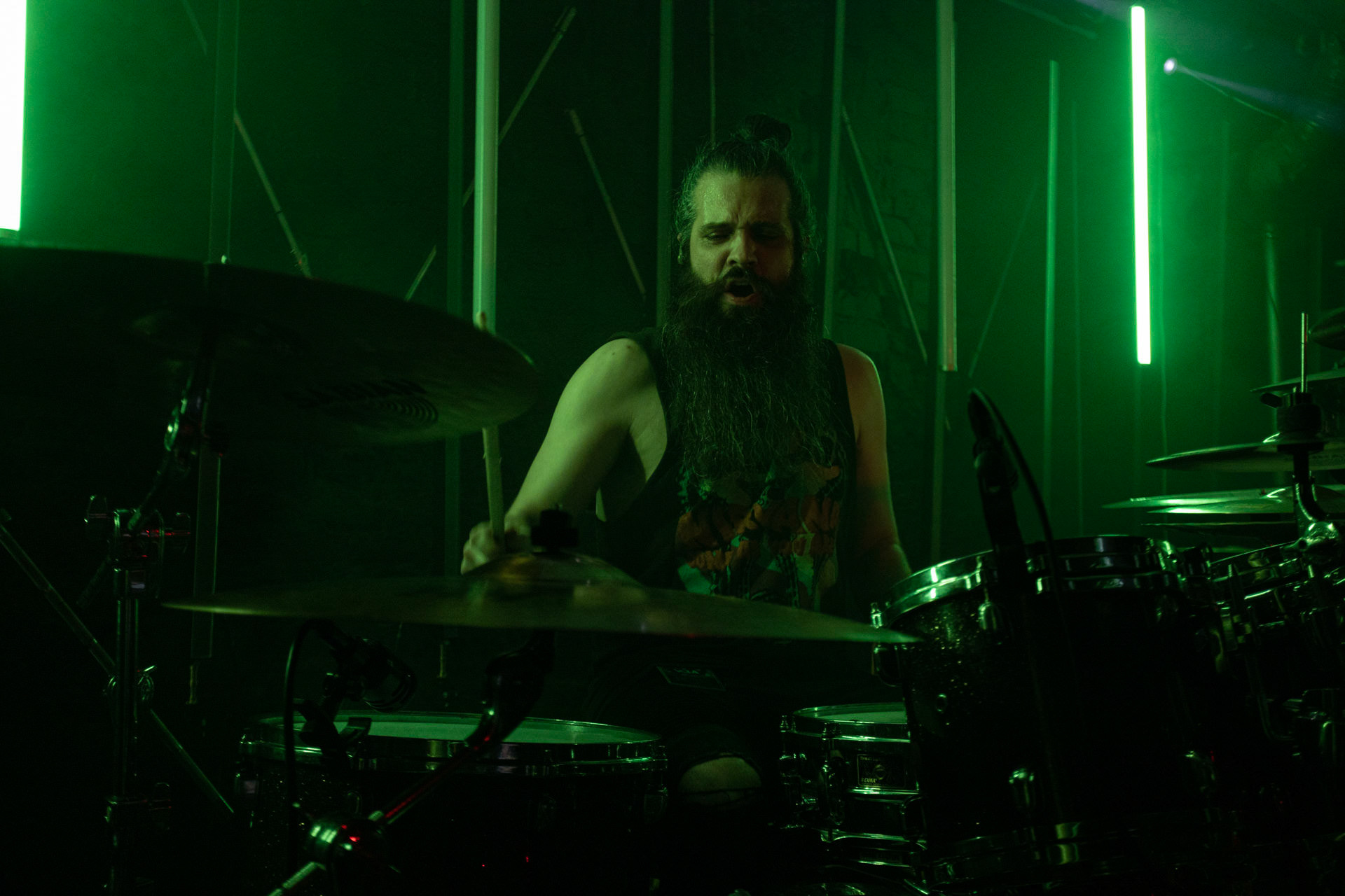 13.09.2022 VOYAGER - Warsaw pop/prog/power/rock/metal.Danny Estrin - Lead Vocals/Keys/Programming,Simone Dow - Guitars,Alex Canion - Bass/Backing Vocals,Scott Kay - Guitars,Ashley Doodkorte - Drums,Produkcja Knock Out Productions,Hydrozagadkafot. Andrzej Wasilkiewicz/kaziq.com