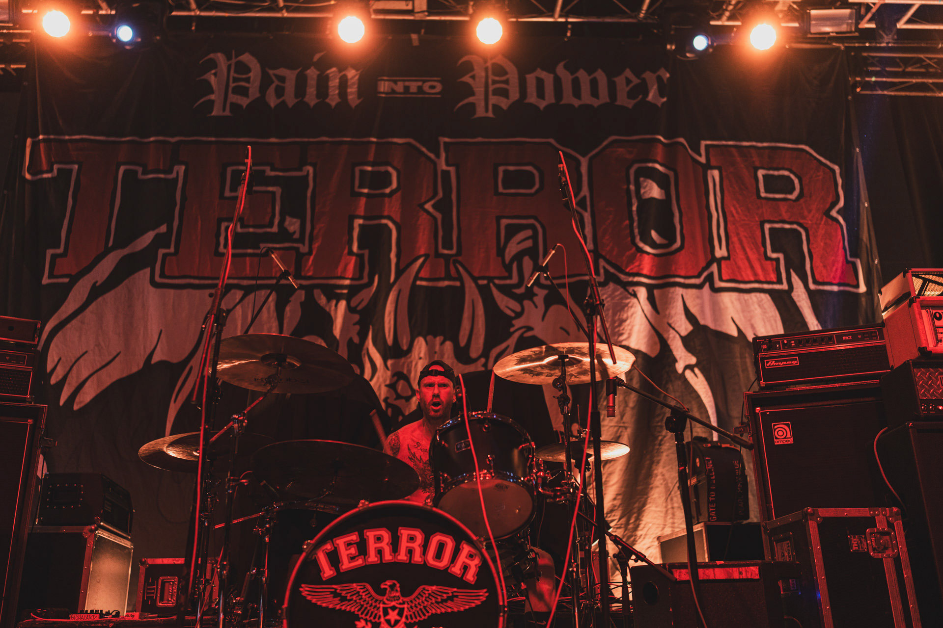 8.08.2023 TERROR - Warszawa klub Progresja,Produkcja Knock Out Productions. fot. Andrzej Wasilkiewicz/kaziq.com