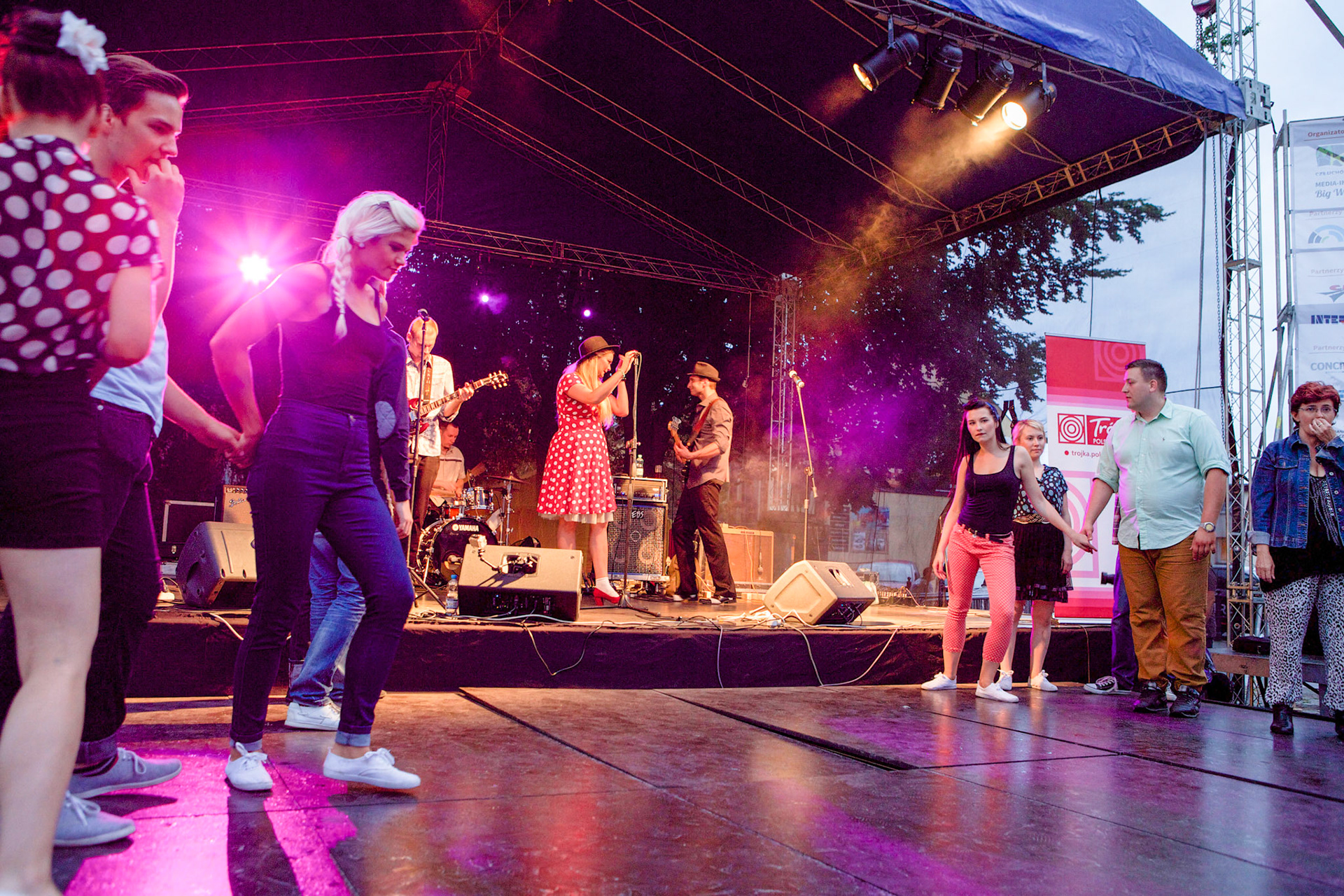 festiwal muzyczny fotograf, Finał X POLISH BOOGIE, music photography photographer, Polska Człuchów, szulerzy