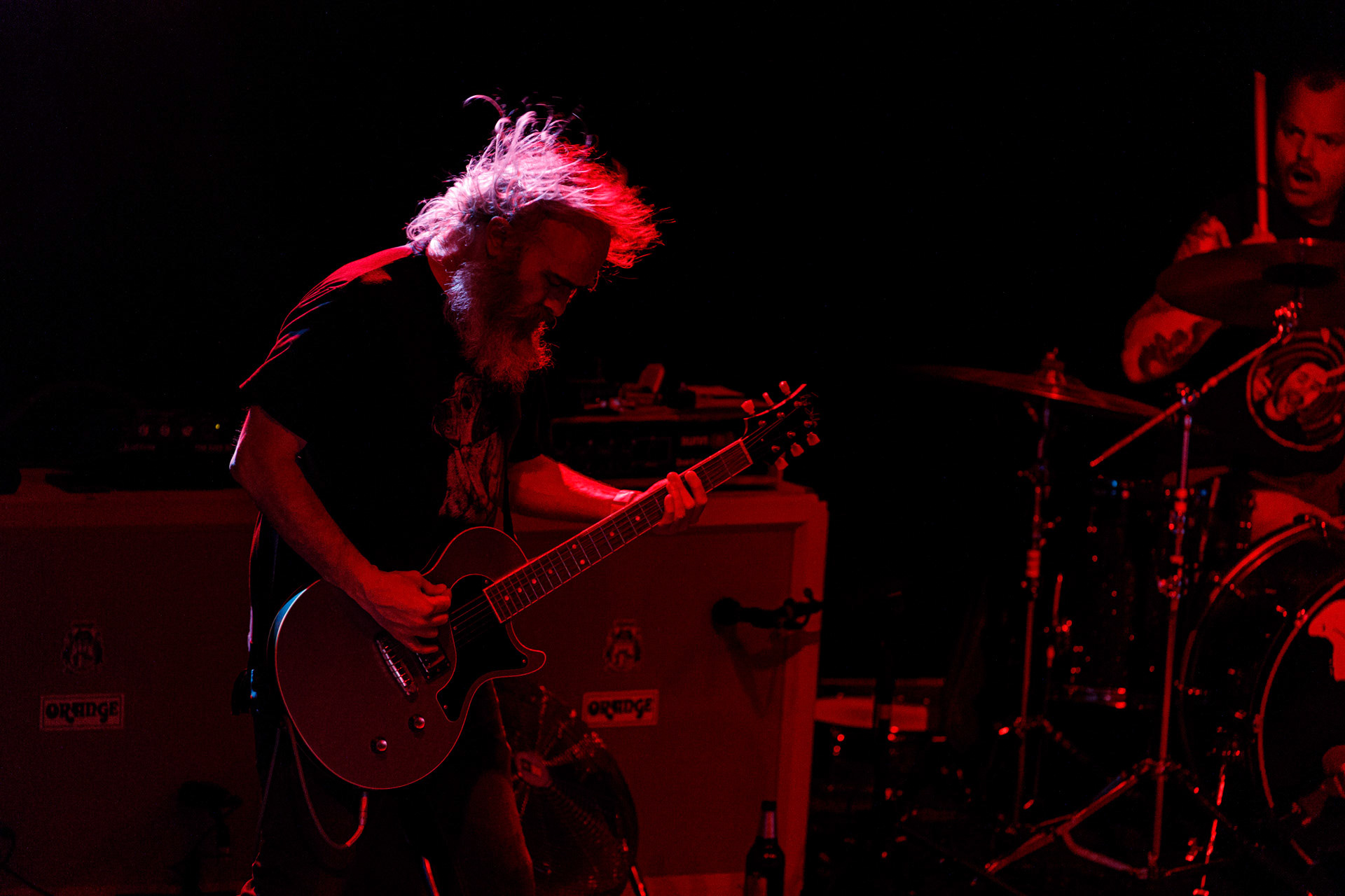 26.06.2022 koncert RED FANG - USA. Relapse Records - stoner, hard rock, metal.Warszawski koncert w klubie Progresja promuje ostatni album amerykanow - Arrows wydany w 2021r.Produkcja WiniaryBookings. Patronat koncertu Antyradio.fot. Andrzej Wasilkiewicz/Reporter