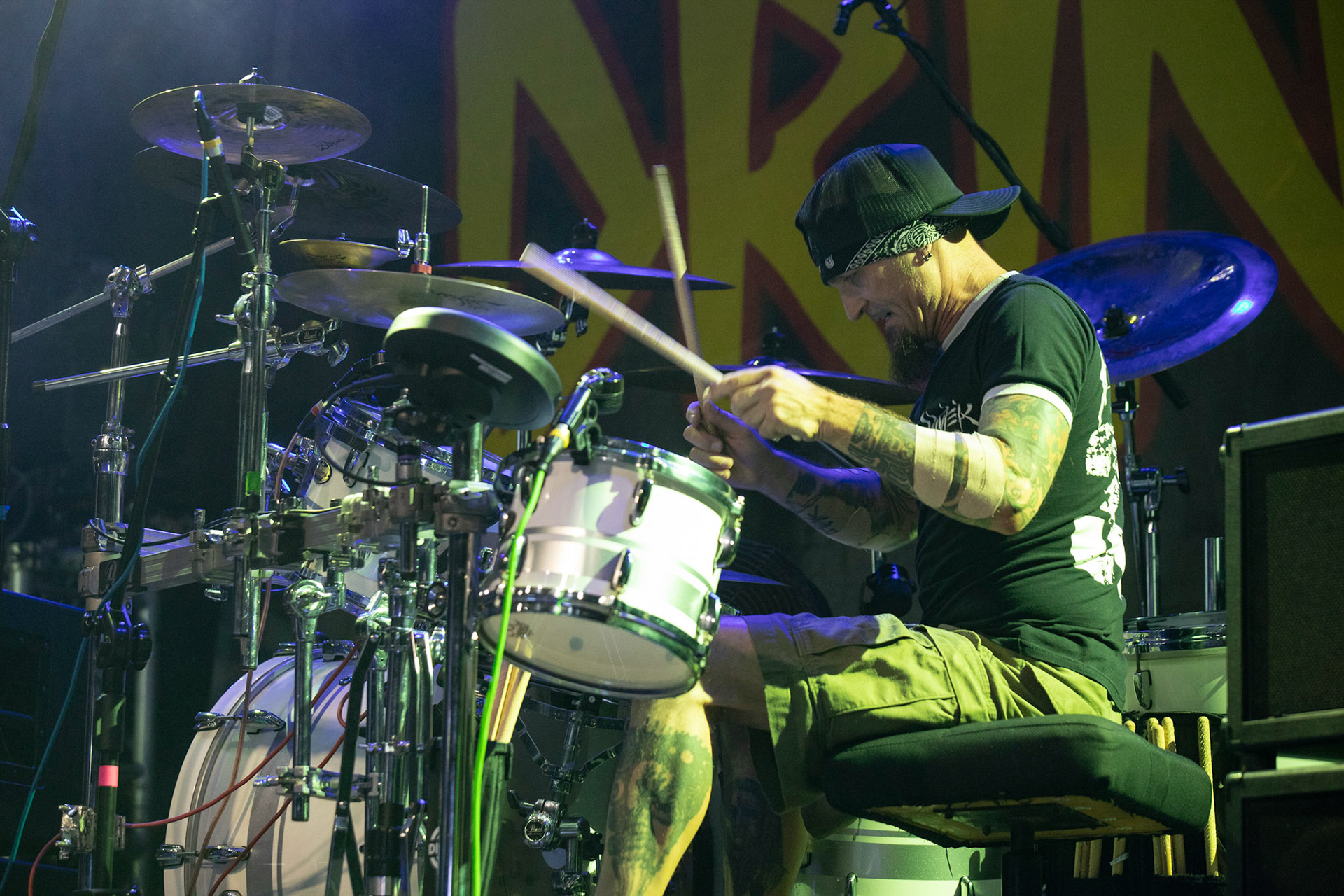 Legendy Metalu Acid Drinkers - rock, trashmetal, - koncert Legendy Metalu w warszawskiej Progresji, 

Tomasz "Titus" Pukacki 
Dariusz "Popcorn" Popowicz 
Maciej "Ślimak" Starosta 
Łukasz "Dzwon" Cyndzer
fot. Andrzej kaziq Wasilkiewicz/Reporter