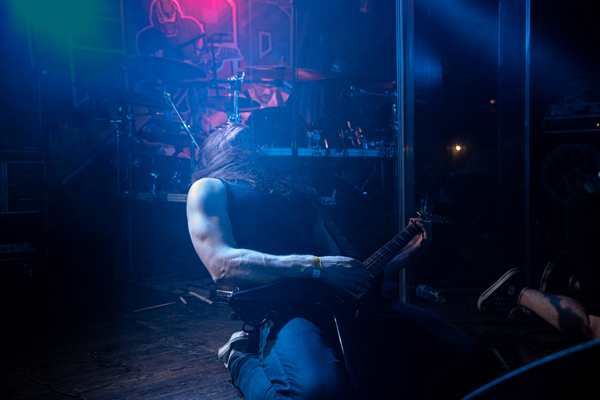 1.02.2020 Blood For Blood Tour part I. koncert zespołu Tester Gier - Crossover Thrash, Punk, Hardcore, Metal, Warszawa klub VooDoo, fot. Andrzej Wasilkiewicz/REPORTER