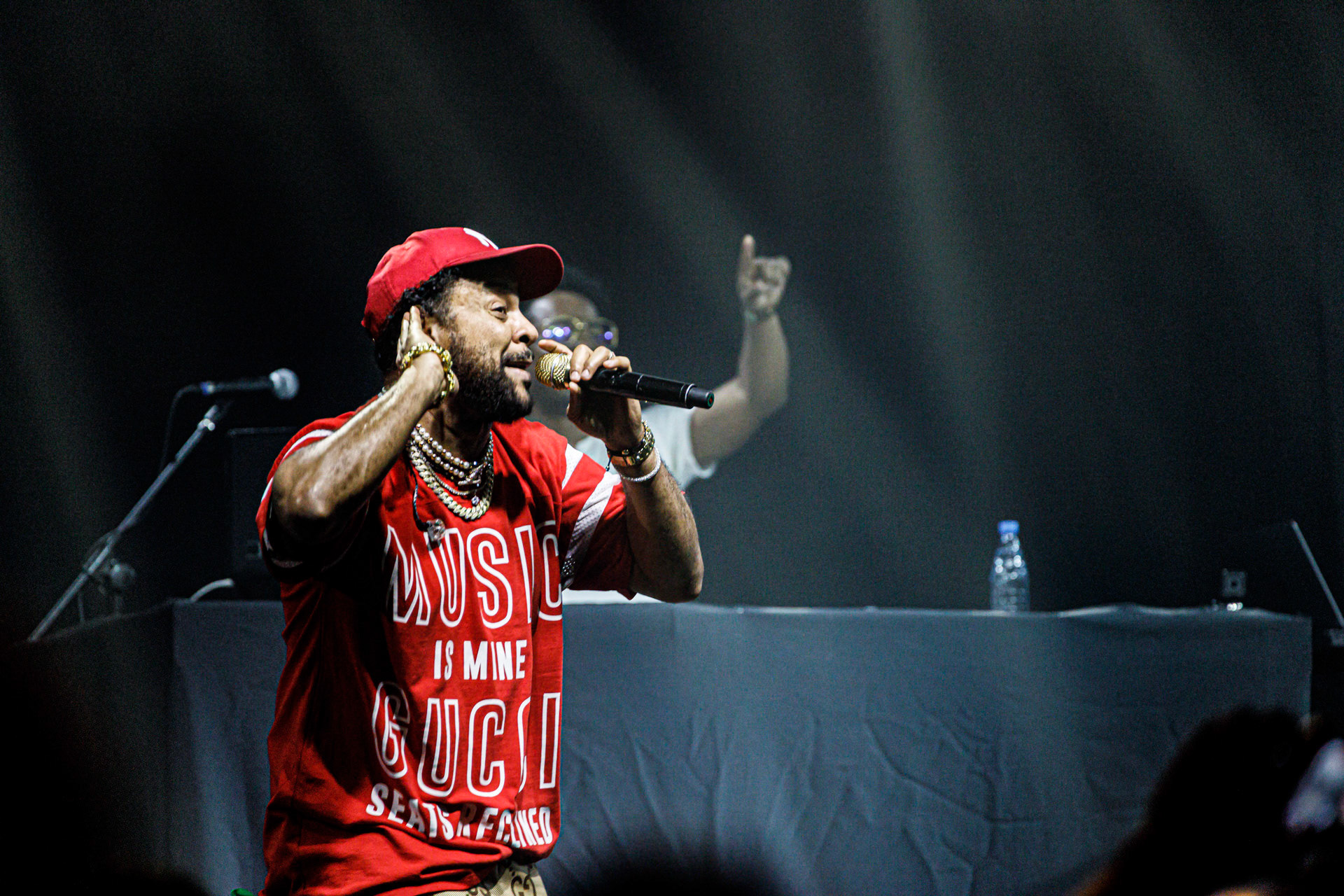 5.06.2022 - Shaggy - Orville Richard Burrell, jamajsko – amerykanski wokalista reggae, dancehall, DJ, na koncercie w warszawskiej Progresji. nz. Shaggy - wokalista,Produkcja WiniaryBookings. Patronat medialny: Eska.fot. Andrzej Wasilkiewicz/Reporter