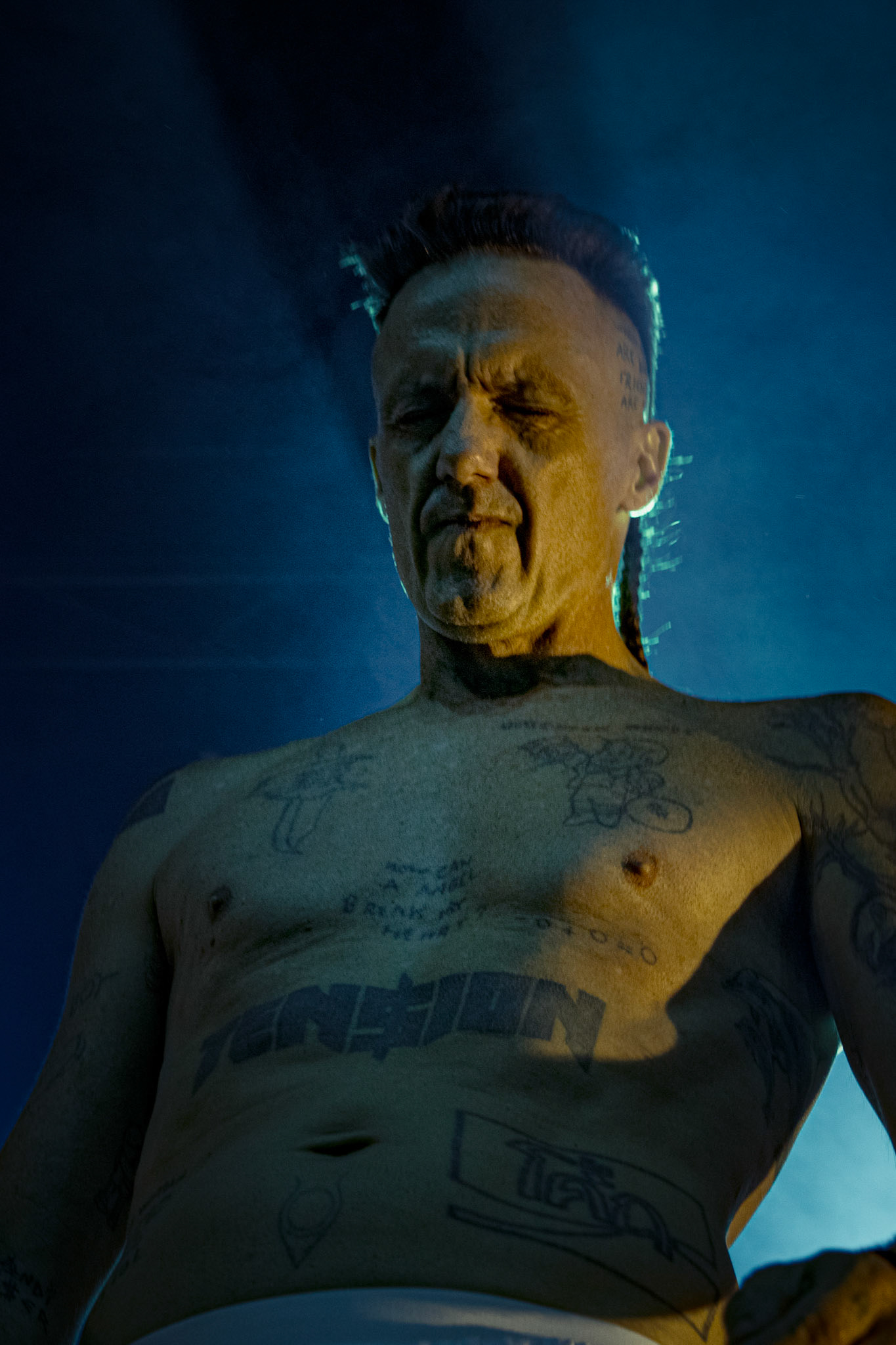 2024.04.08 Die Antwoord - REANIMATED! Warszawa - Klub Stodoła, Live Nation Polska, fot. Andrzej Wasilkiewicz/kaziq.com