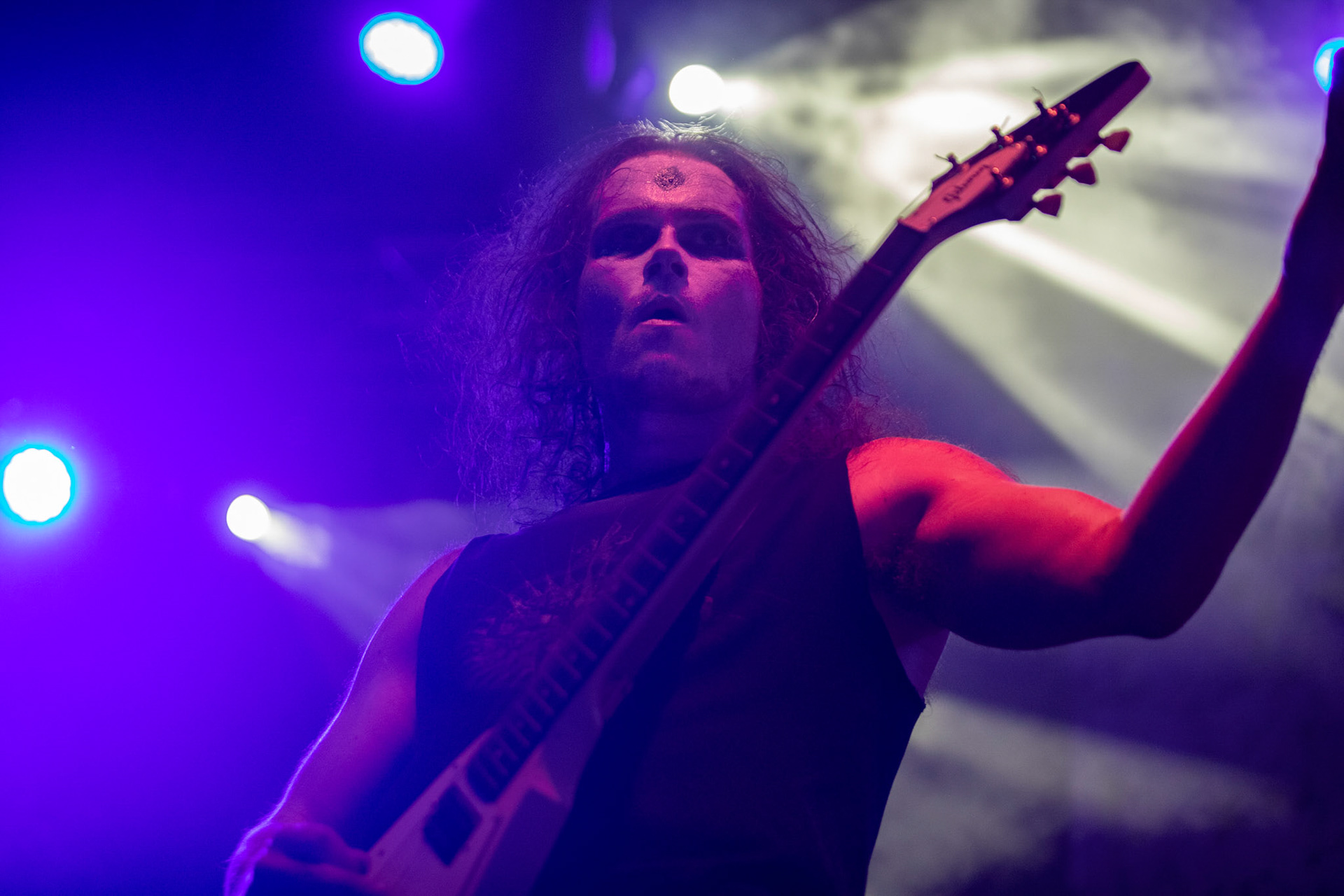 WHOREDOM RIFE - Norwegia - black metal,
koncert w Warszawskiej Progresji w ramach trasy Ecclesia Diabolica Baltica.
fot. Andrzej Wasilkiewicz/Reporter