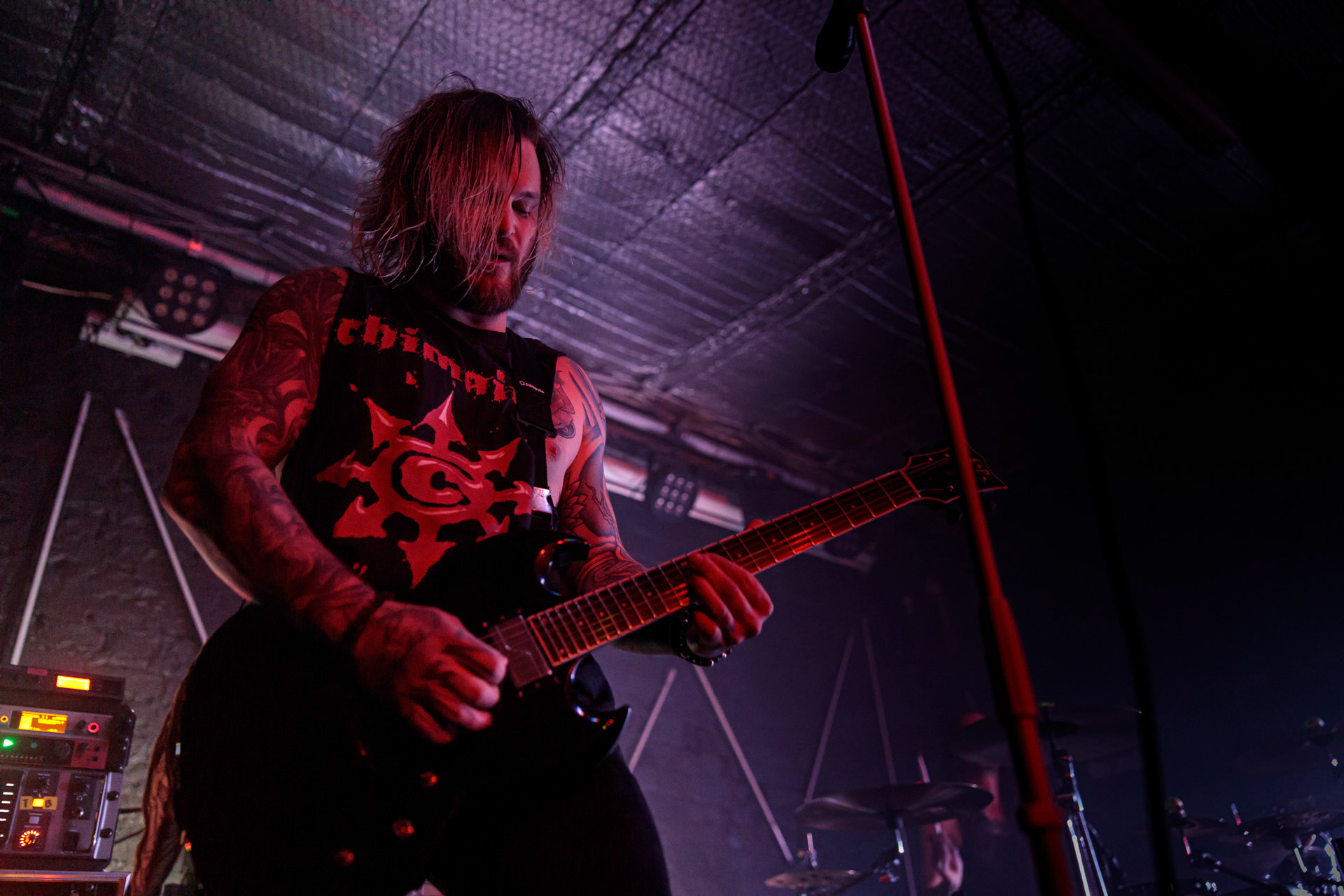 25.04.2022 DAGOBA - koncert warszawska Hydrozagadka, Dagoba francuski industrialmetal, groovemetal, Ecdysis By Night Tour 2022 produkcja Knock Out Productionsfot. Andrzej Wasilkiewicz/Reporter