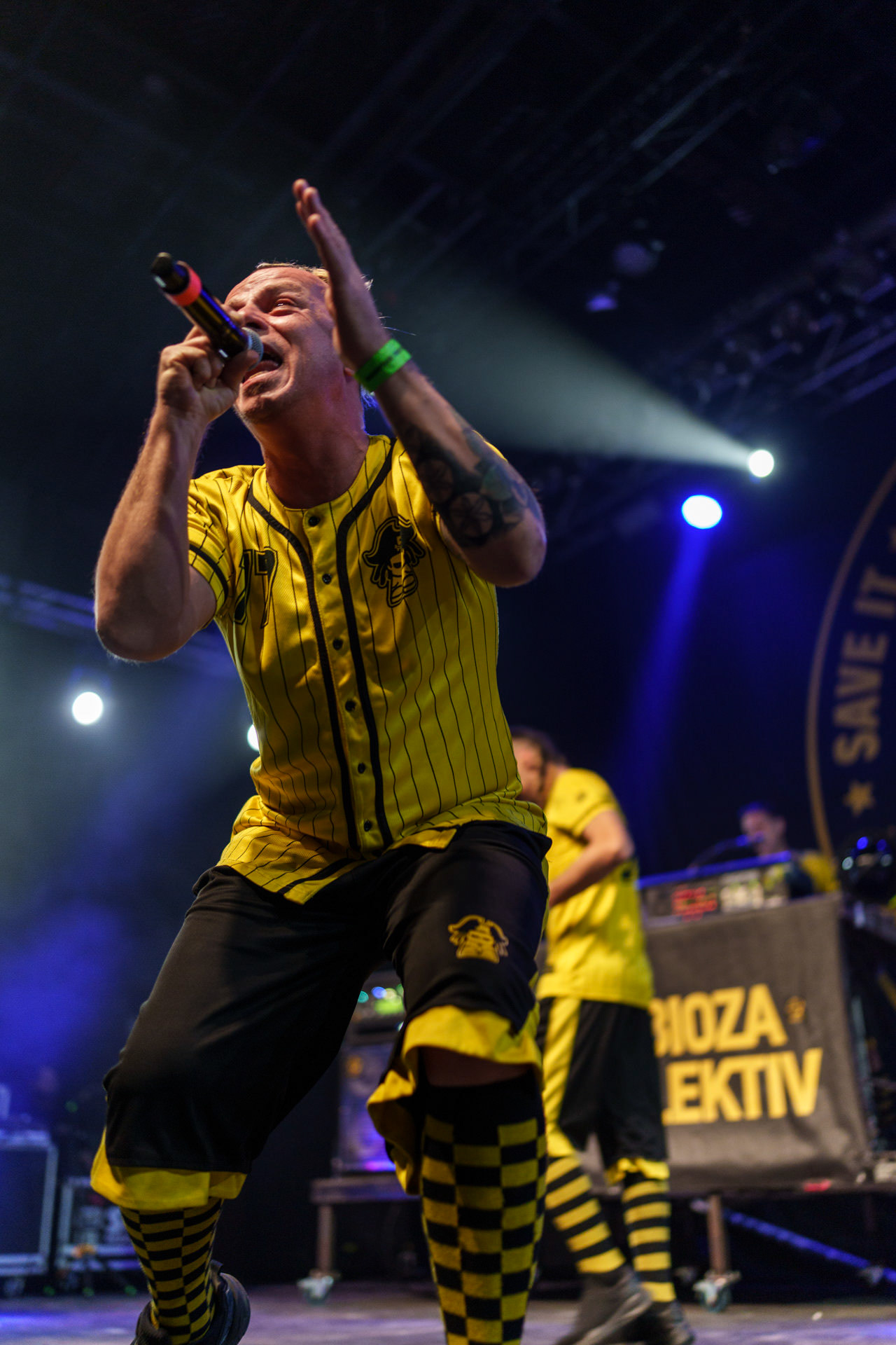 9.02.23 DUBIOZA KOLEKTIV - bosniacka grupa muzyczna, grajaca reggae, dub i rock. - Warszawa Progresja. Winiary Bookings.Fot. Andrzej Wasilkiewicz/Reporter