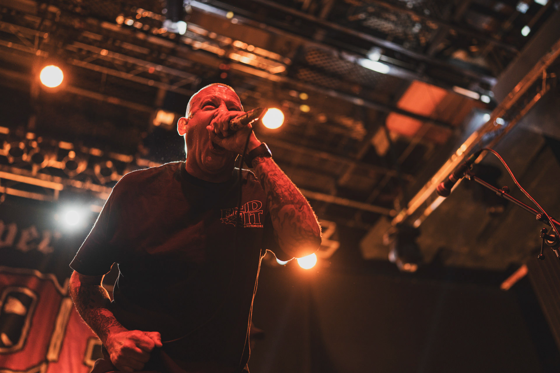 8.08.2023 TERROR - Warszawa klub Progresja,Produkcja Knock Out Productions. fot. Andrzej Wasilkiewicz/kaziq.com