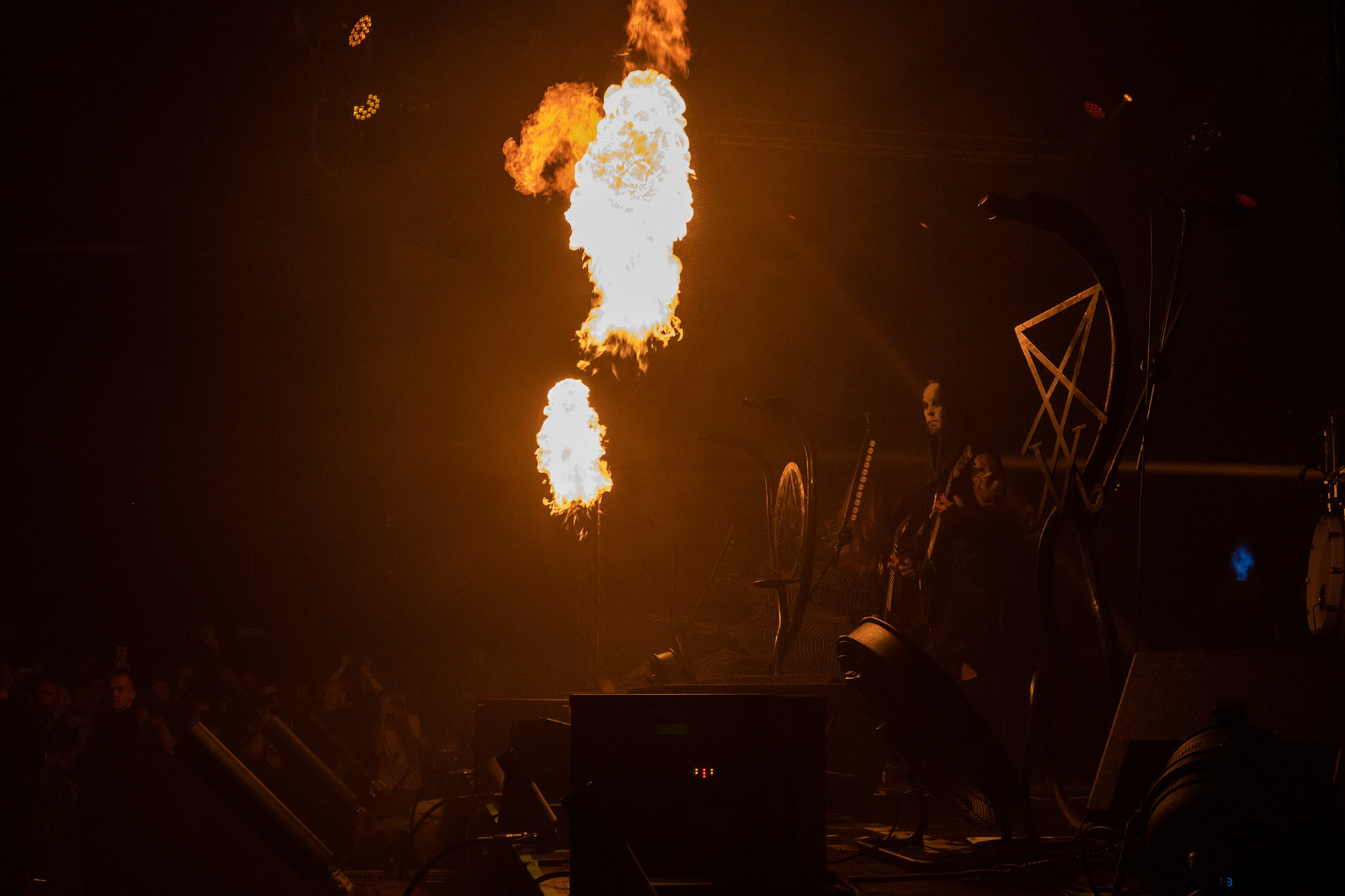 BEHEMOTH - Polska - death metal, black metal
Adam NERGAL Darski -  Guitars,
INFERNO - Drums ov Annihilation and Artillery,
ORION - Bass Guitars,
SETH -  Lead Guitars,
koncert w Warszawskiej Progresji w ramach trasy Ecclesia Diabolica Baltica.
fot. Andrzej Wasilkiewicz/Reporter