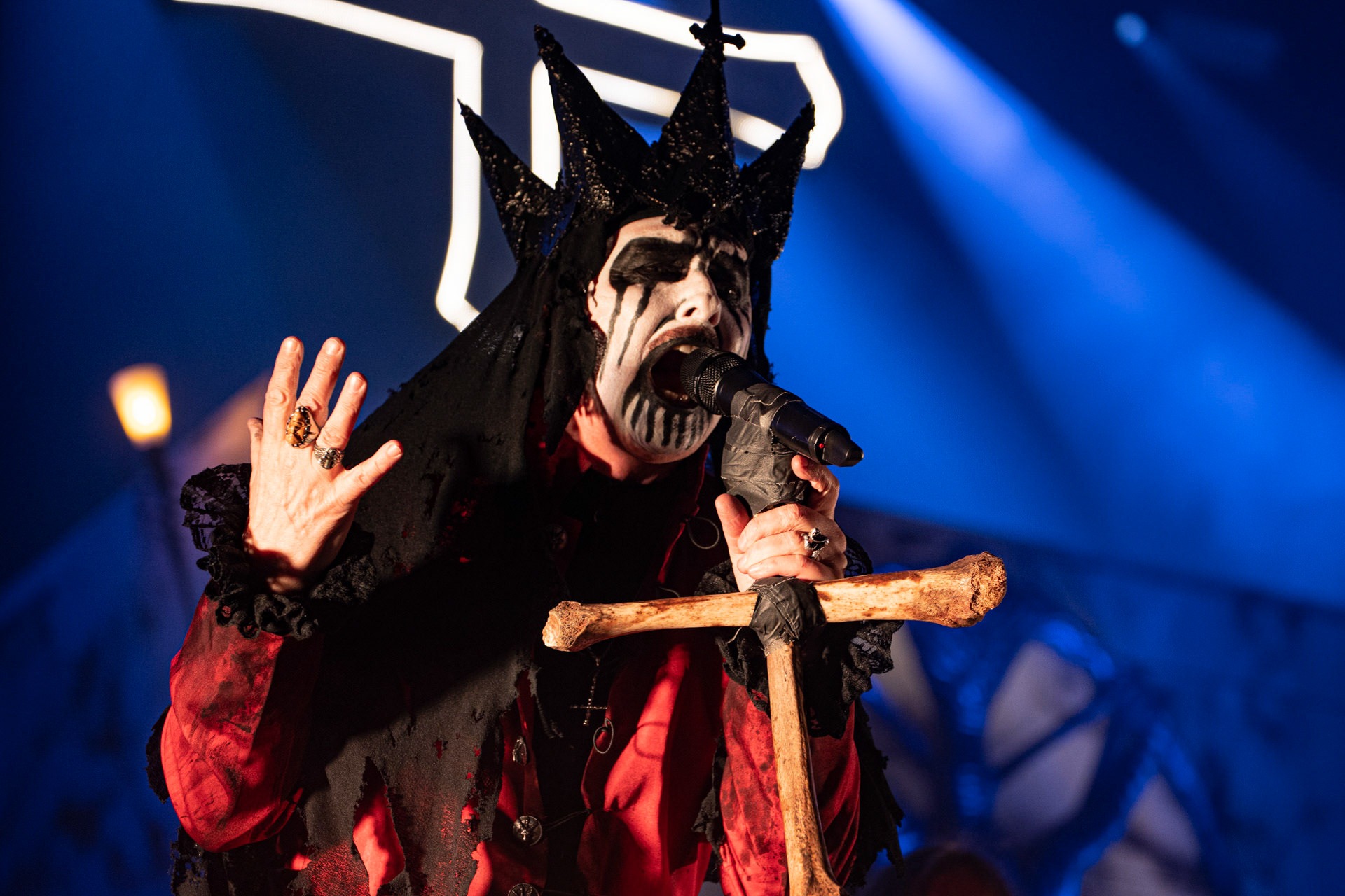 4.06.2022 Mercyful Fate Mystic Festival 2022 Gdansk. King Diamond, Kim Bendix Petersen,Mystic Coalition.fot. Andrzej Wasilkiewicz/Reporter