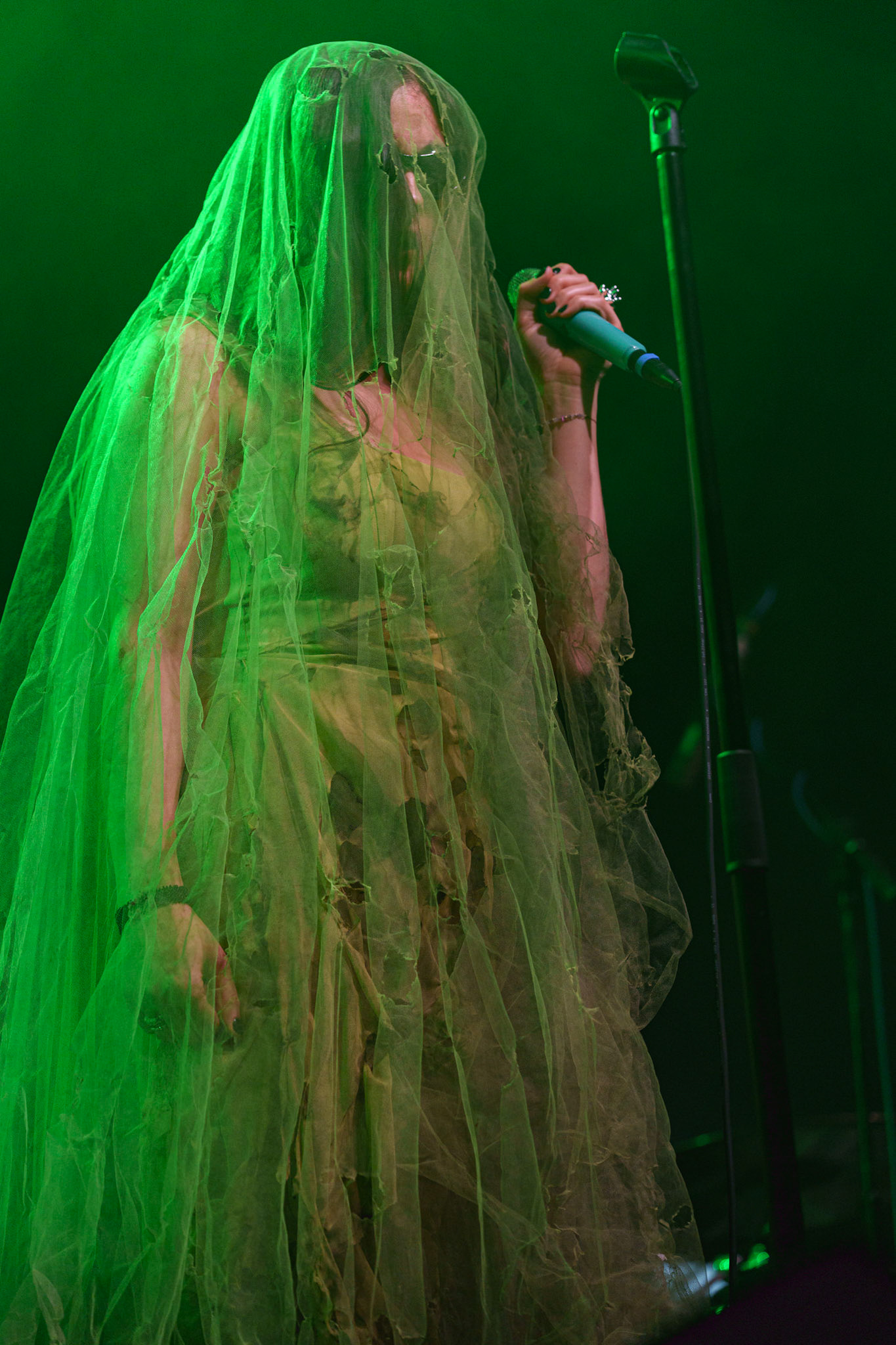 22.10.2021 Pola Rise - electronic music, Paulina Milosz, klub Progresja, Warszawa. fot. Andrzej Wasilkiewicz/Reporter