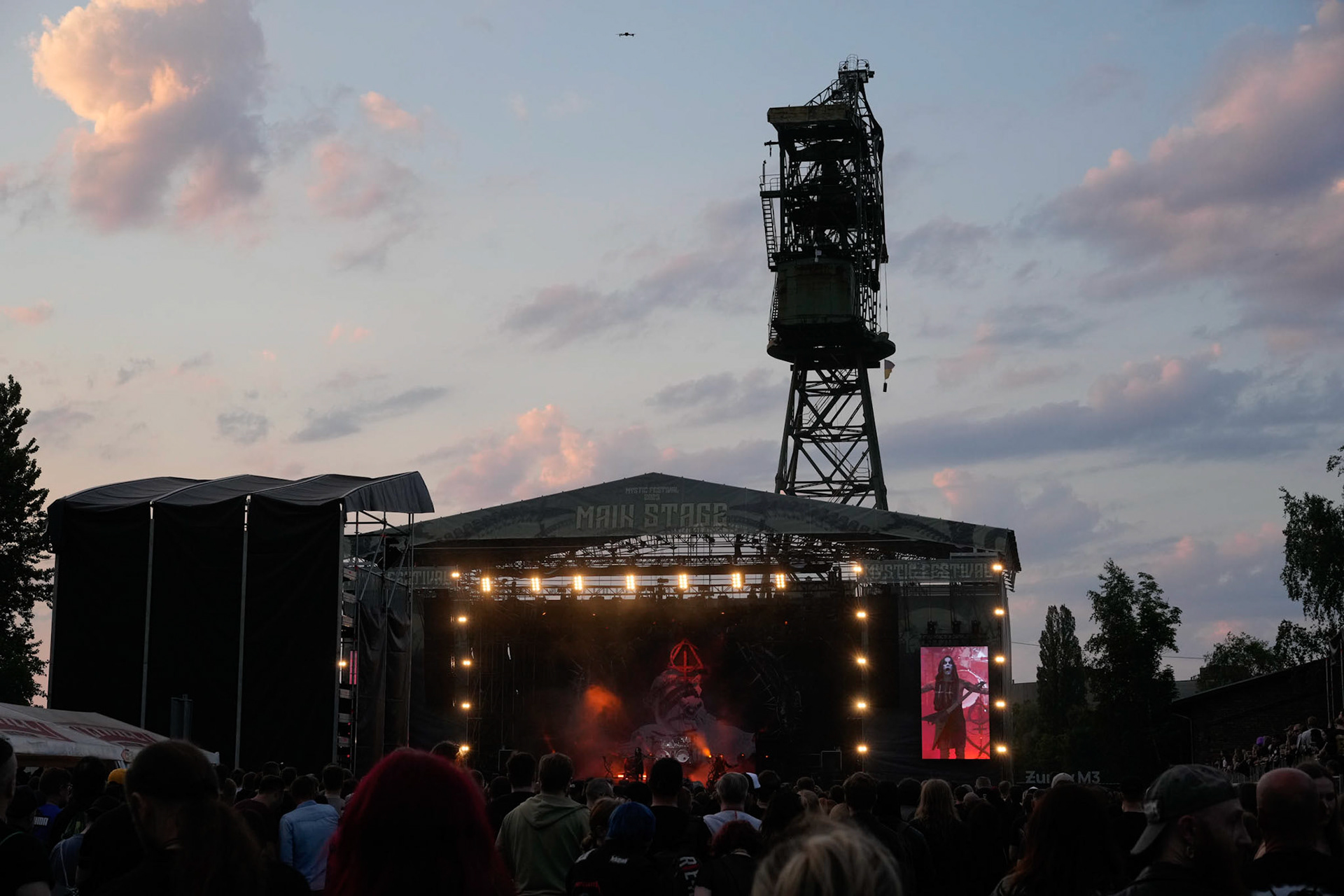 7.06.2023 Behemoth dzien pierwszy festiwaluMystic Festival 2023, Stocznia Gdanska fot. Andrzej Wasilkiewicz/Reporter
