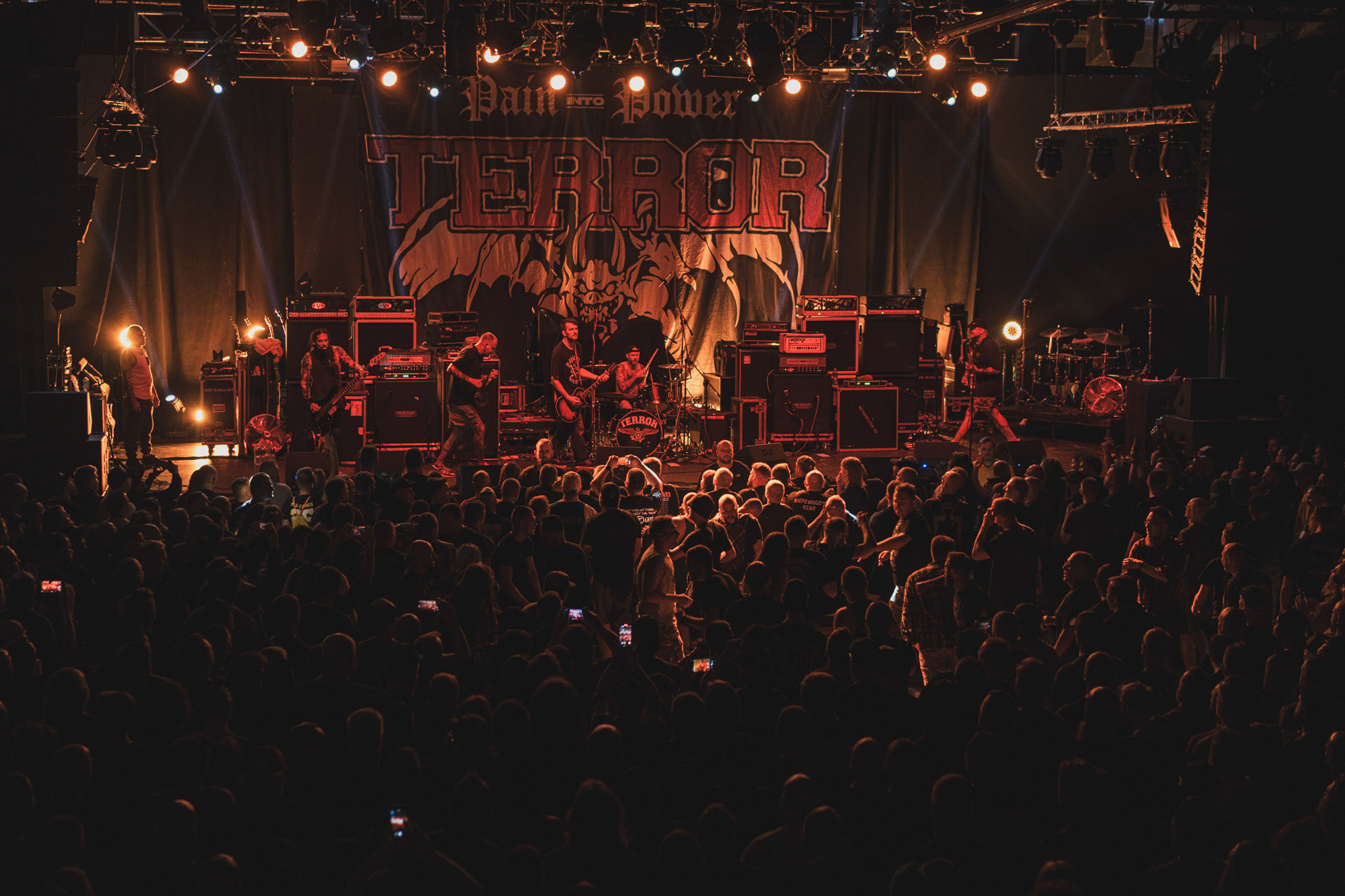 8.08.2023 TERROR - Warszawa klub Progresja,Produkcja Knock Out Productions. fot. Andrzej Wasilkiewicz/kaziq.com