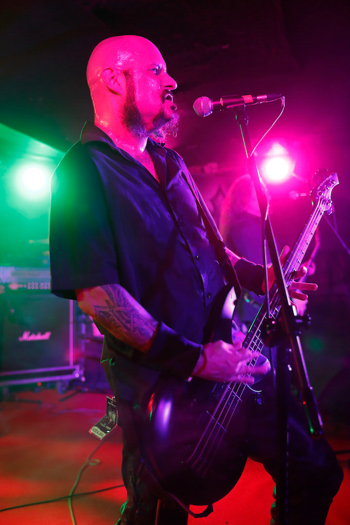 Christ Agony Legacy tour 2017 Warszawa  VooDoo klub Tomasz Reyash Rejek