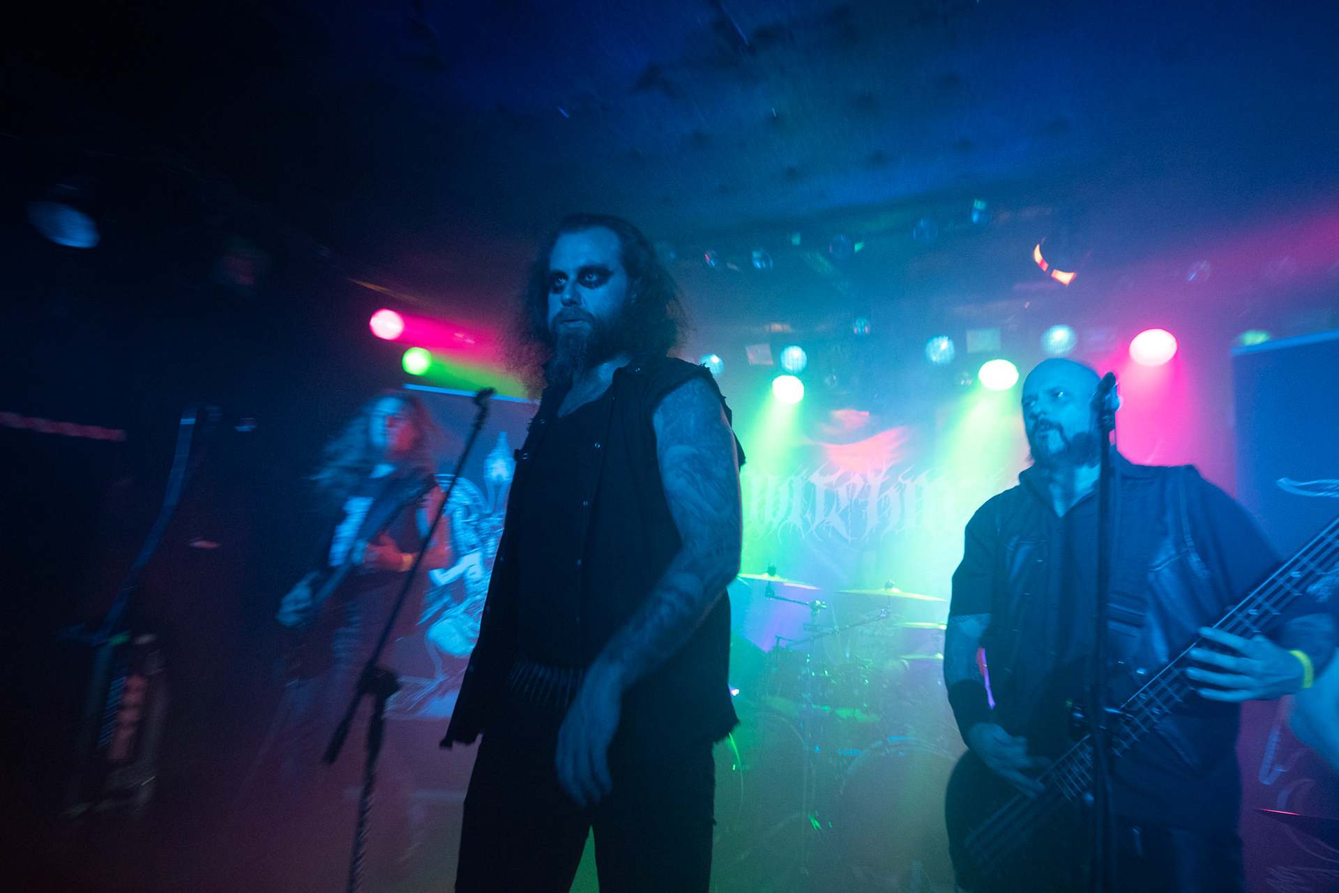 14.01.2019r. Witchmaster,  trasa XX years of Violence & Blasphemy klub VooDoo  Warszawa.  fot. Andrzej Wasilkiewicz/Reporter