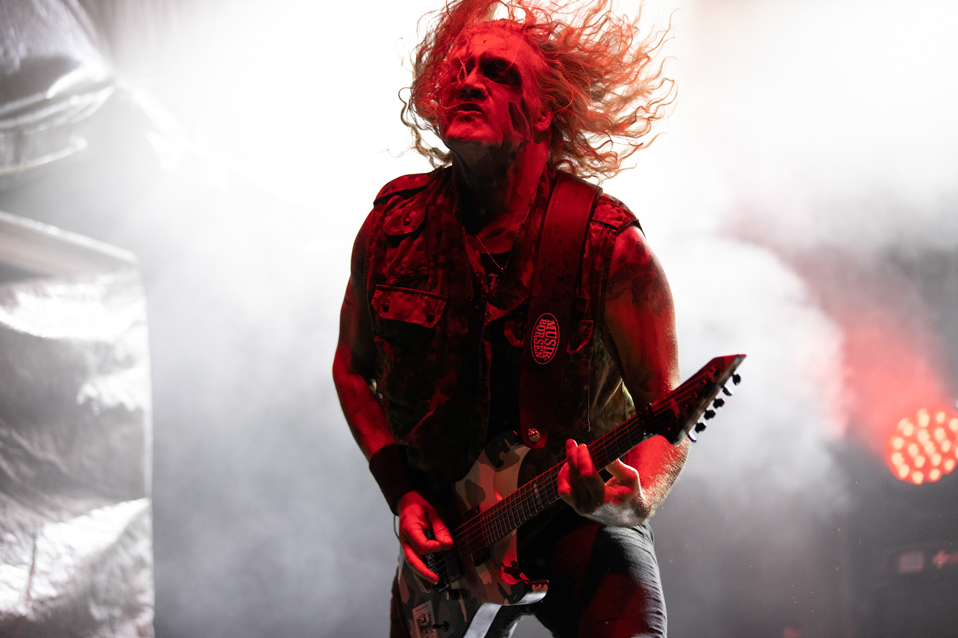 Marduk, koncert w ramach Blitzkrieg MMXX warszawska Progresja, black metal, Szwecja, Massive Music Rock The Nation America.fot. Andrzej kaziq Wasilkiewicz/Reporter