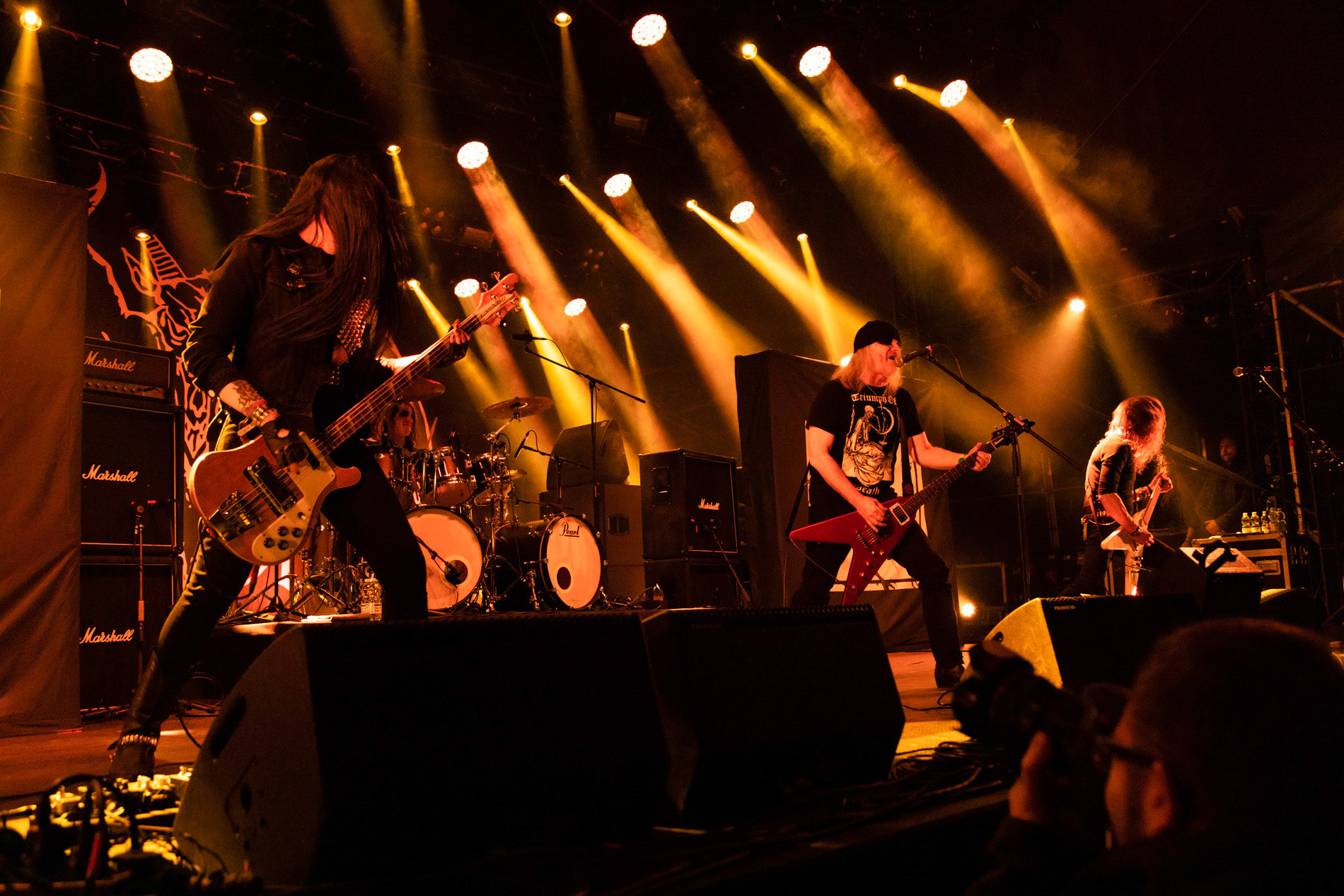 1.06.2022 Tom Warrior’s Legacy - Hellhammer, Tripykon, Celtic Frost - Warm up Day Mystic Festival 2022, Stocznia Gdanska, Gdansk, Mystic Coalition.fot. Andrzej Wasilkiewicz/Reporter