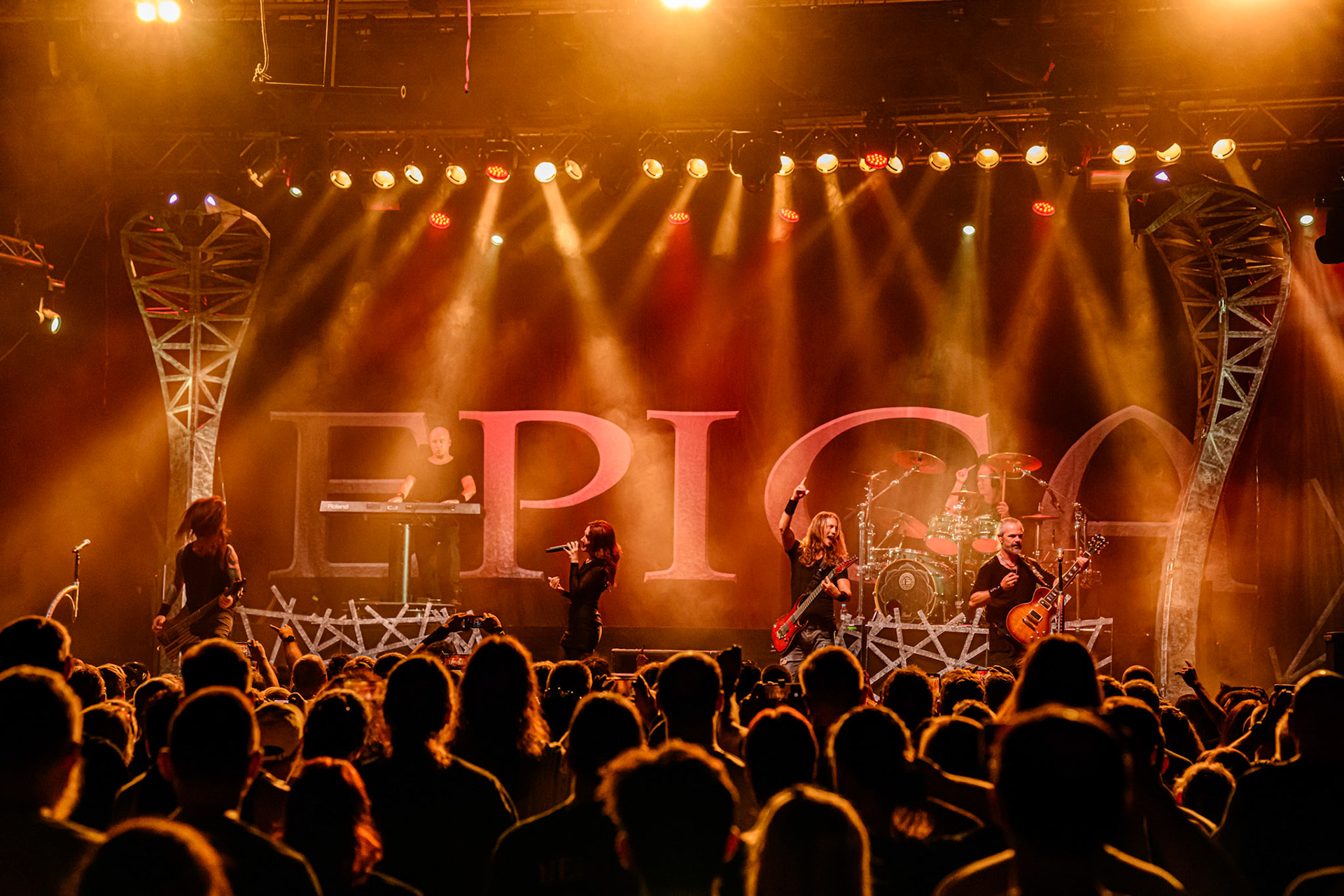 16.08 2024 Epica - Summer Folks. Warszawa Progresja, Knock Out Productions, fot. Andrzej Wasilkiewicz/kaziq.com