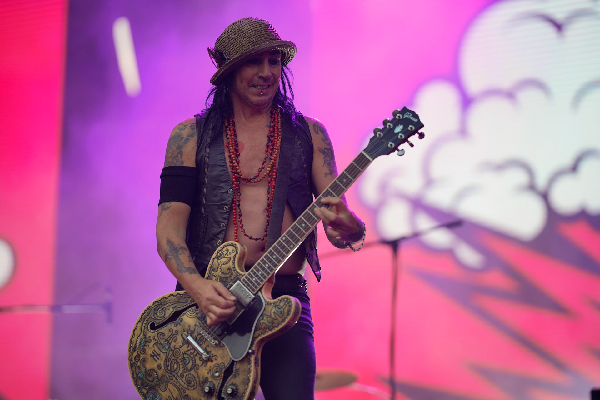 9.06.2023 The Hellacopters dzien drugi festiwaluMystic Festival 2023, Stocznia Gdanska fot. Andrzej Wasilkiewicz/Reporter