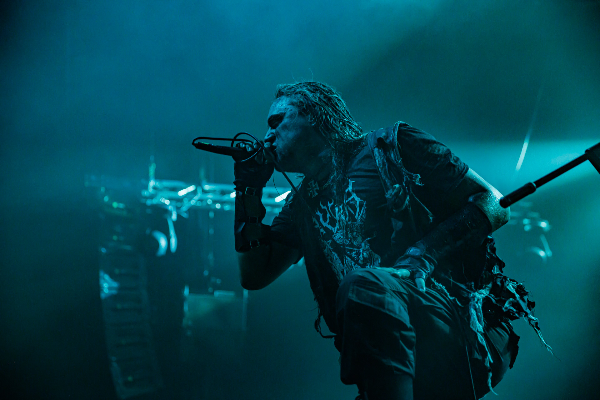 Marduk – black metal, koncert z okazji 30 lecia Marduk w warszawskiej Progresji.Left Hand Sounds, No Solace, fot. Andrzej Wasilkiewicz/Reporter