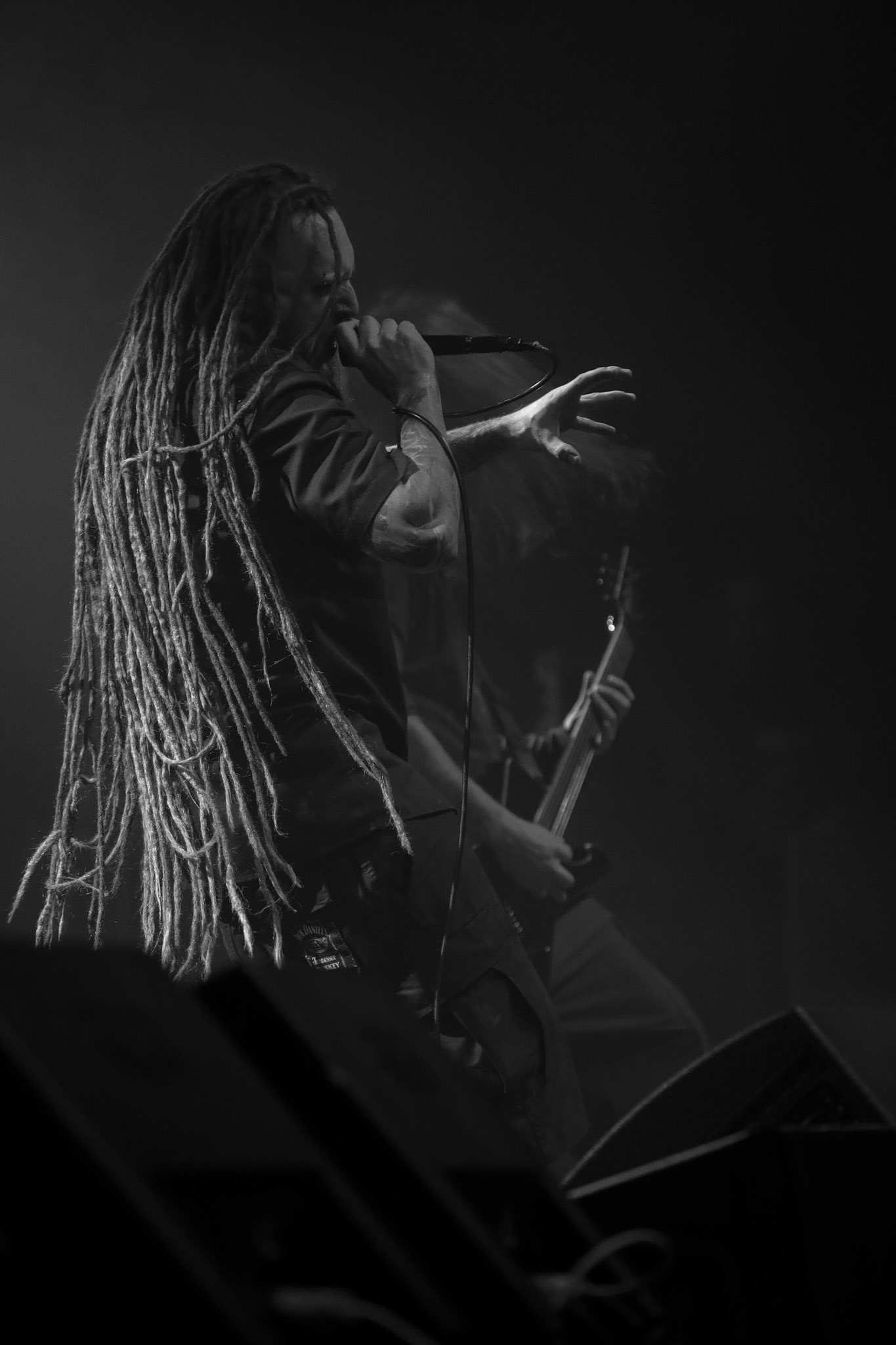 30.11.2018 Knock Out Tour 2018 - Warszawa Progresja - DECAPITATED - techniczny death metal, groove metal,

Wacław „Vogg” Kiełtyka gitara,
Rafał "Rasta" Piotrowski wokal, 
Michał "Młody" Łysejko perkusja,
Hubert Więcek gitara basowa, fot. Andrzej Wasilkiewicz/Reporter