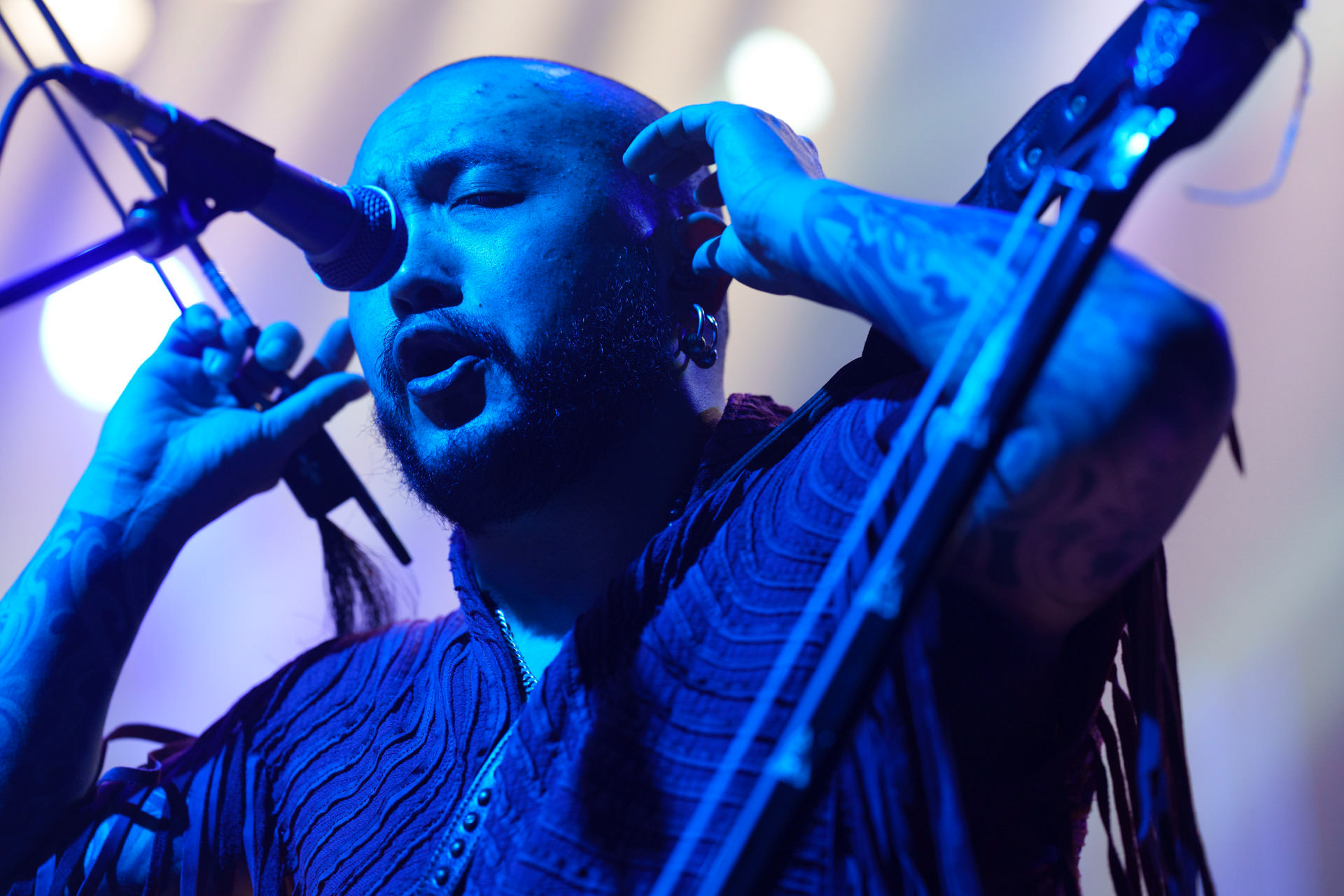 5.11.2022 The HU - koncert mongolskiej folk-metlowej grupy w warszawskiej Progresji.Produkcja Knock Out Productions,fot. Andrzej Wasilkiewicz/Reporter