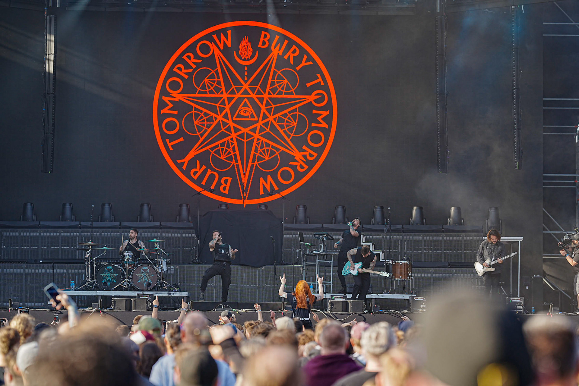 10.06.2023 Bury Tomorrow trzeci dzien festiwaluMystic Festival 2023, Stocznia Gdanska fot. Andrzej Wasilkiewicz/Reporter