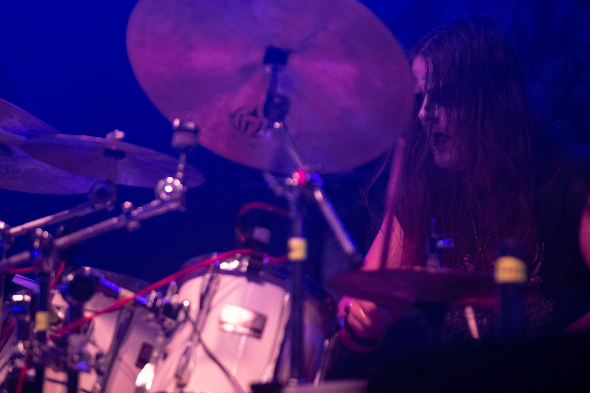 WHOREDOM RIFE - Norwegia - black metal,
koncert w Warszawskiej Progresji w ramach trasy Ecclesia Diabolica Baltica.
fot. Andrzej Wasilkiewicz/Reporter