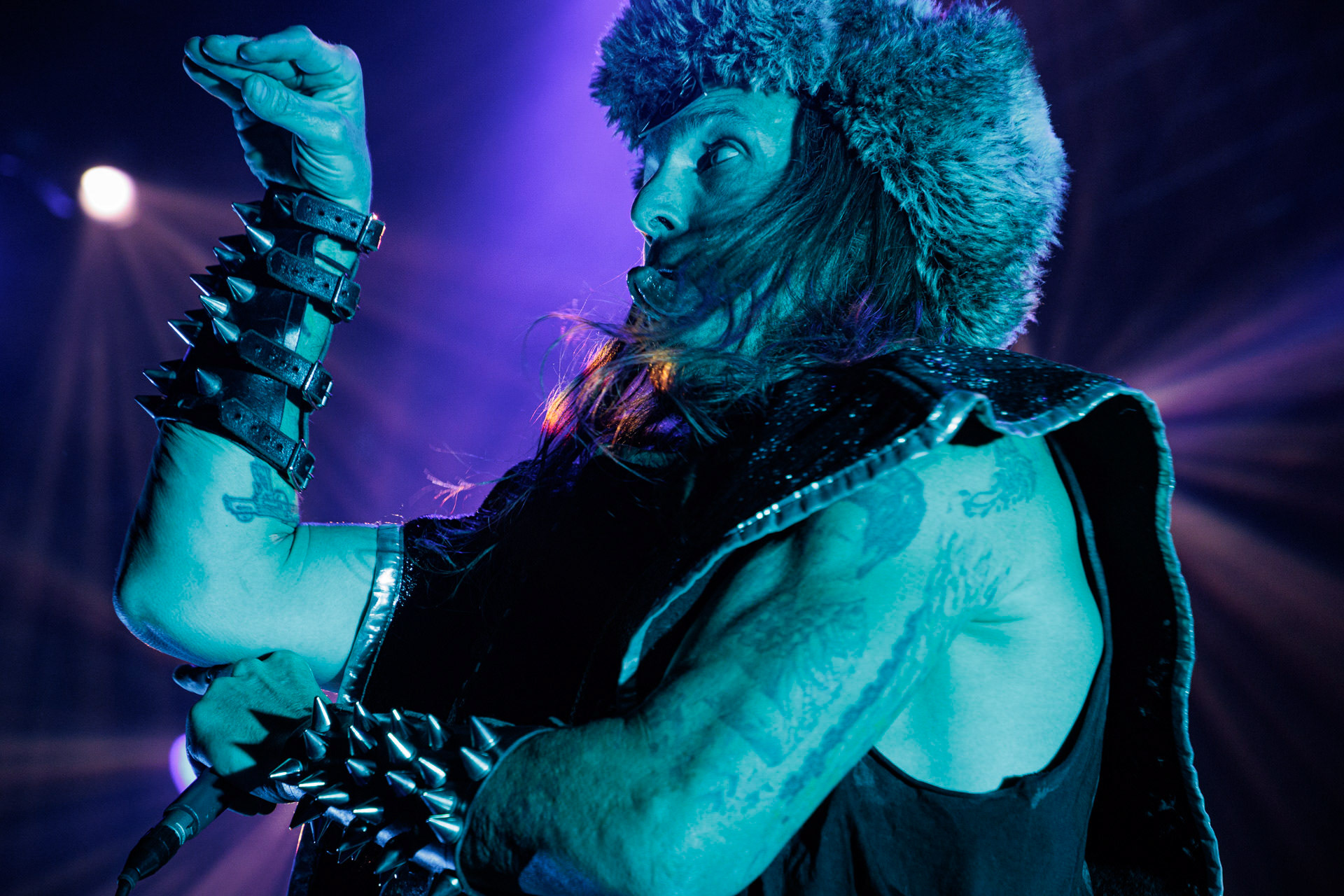 29.04.2022 Otto Von Schirach - nadrealna muzyka elektroniczna z elementami noise, gore grind, hip-hop, death metal. n/z Otto Von Schirach Produkcja Knock Out Productions, klub Progresja.Wytwornia Ipecac,fot. Andrzej Wasilkiewicz/Reporter