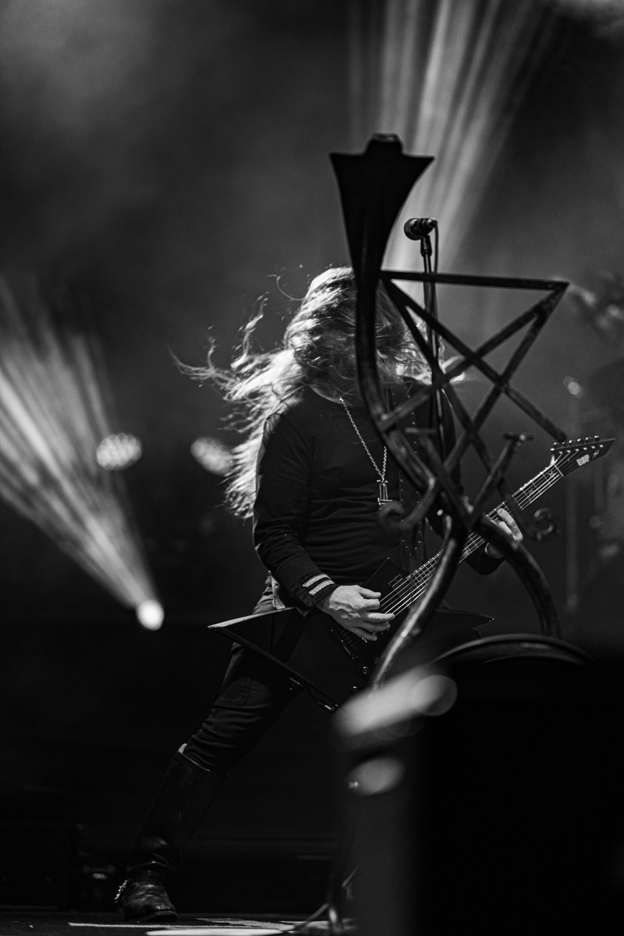 19.10.2022 BEHEMOTH - The European Siege 2022,Adam Nergal Darski - wokal, gitara,Zbigniew Inferno Prominski - perkusja,Tomasz Orion Wroblewski - bass,Patryk Seth Sztyber gitara,Spodek Katowice Poland,fot. Andrzej Wasilkiewicz/Reporter