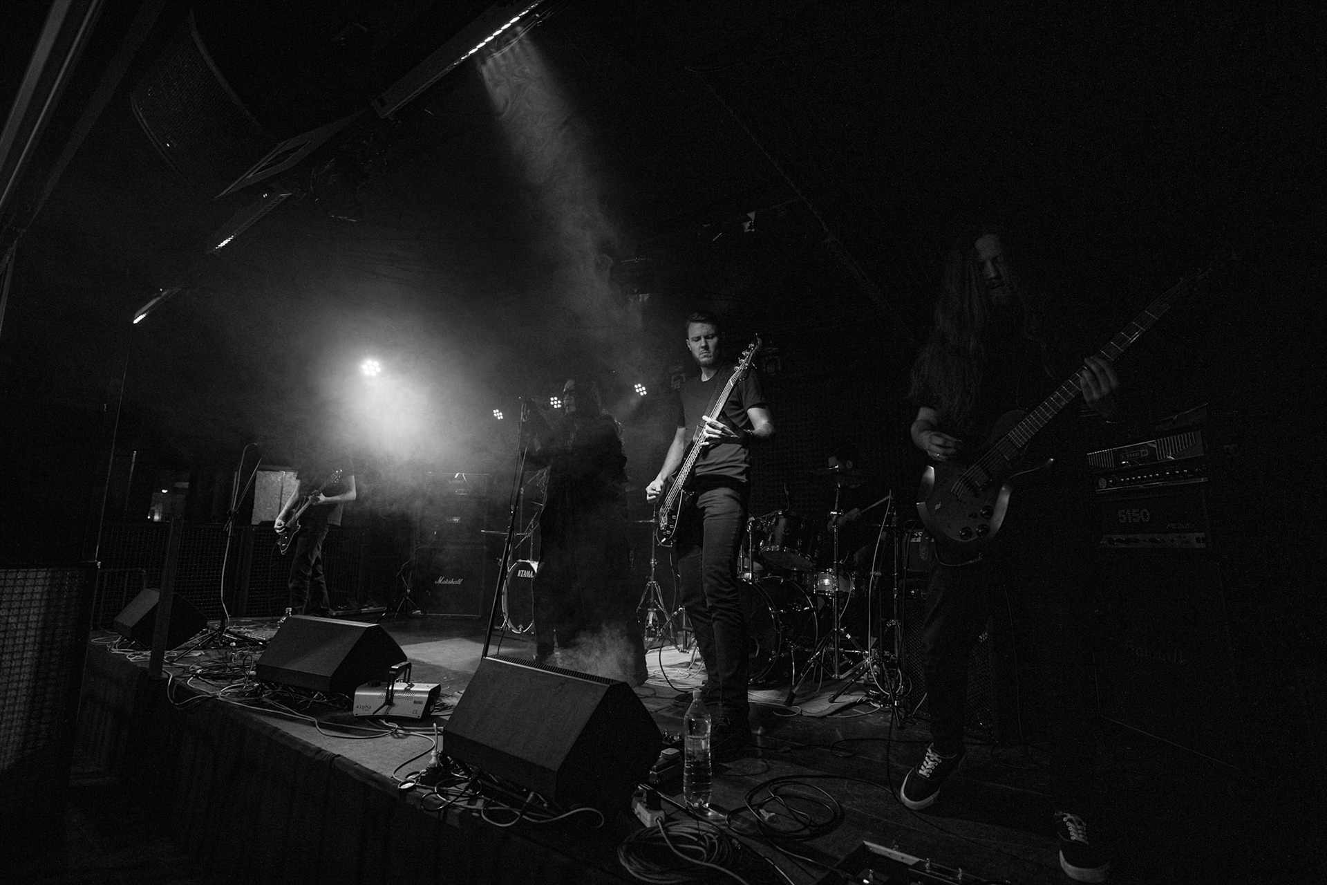 15.02.2020 Leshy - Metalowe Zwierzaki vol.13 - koncert Remont,
Leshy zostało założone w 2016 roku. Muzyka zespołu to wariacja mrocznych riffów, wolnych temp, potężnego brzmienia i (dys)harmonijnych melodii.
Genre doesn't matter, fot. Andrzej Wasilkiewicz/REPORTER