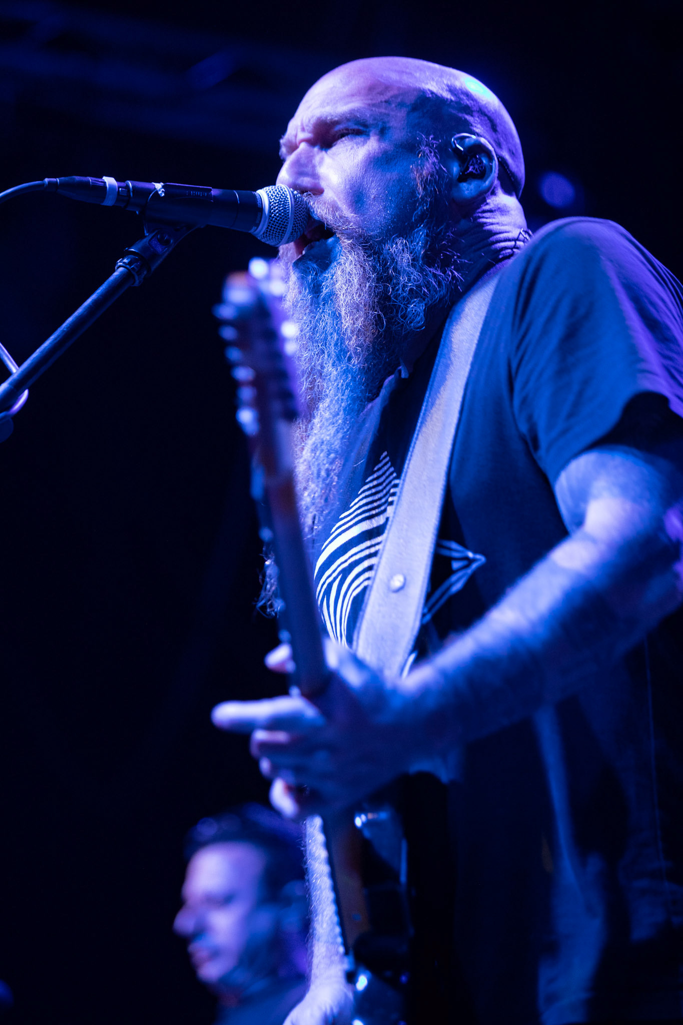 Neurosis - USA Oakland - pionierzy post metalu w warszawskiej Progresji, formacja kalifornijczyków napędzana przez Scott Kelly i Steve von Till wyszła od sluge metal, industrial, doom metal, hardcore punk, grunge, southern rock, po noise rock. Produkcja Knock Out Productions, fot. Andrzej kaziq Wasilkiewicz/Reporter