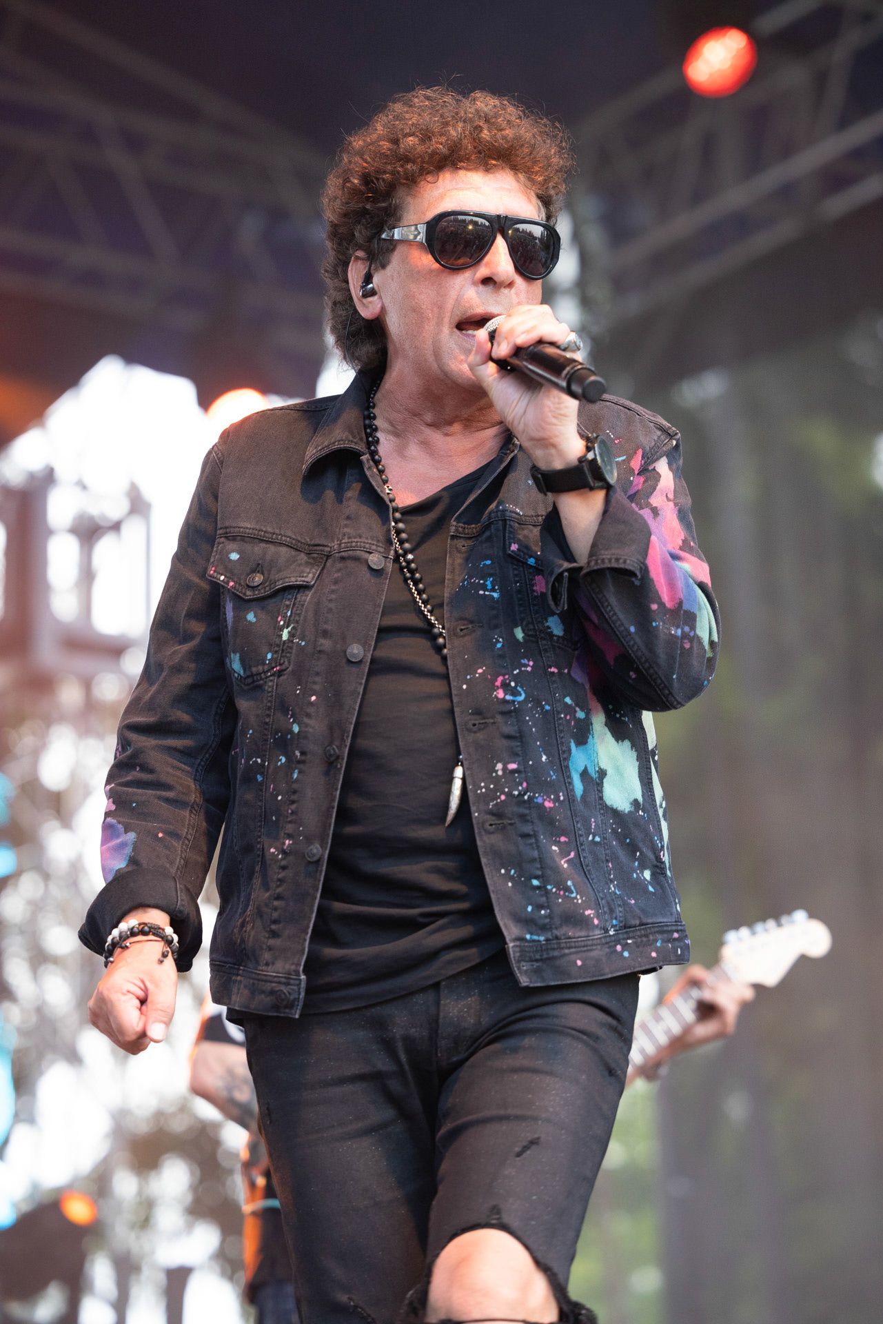 Koncerty Lady Pank w ramach urodzinowej trasy LP40 warszawska Pogresja.Gramy do Woli. Polski Rock, pop, soft rock, polska grupa rockowa z czasów PRL.n/z. Jan Borysewicz – gitara,  n/z. Janusz Panasewicz – wokal, n/z. Kuba Jabłoński – perkusja n/z. Krzysztof Kieliszkiewicz – gitara basowa, n/z. Michał Sitarski – gitara, stały sideman, n/z. Wojtek Olszak – instrumenty klawiszowe, Fot. Andrzej kaziq Wasilkiewicz/Reporter