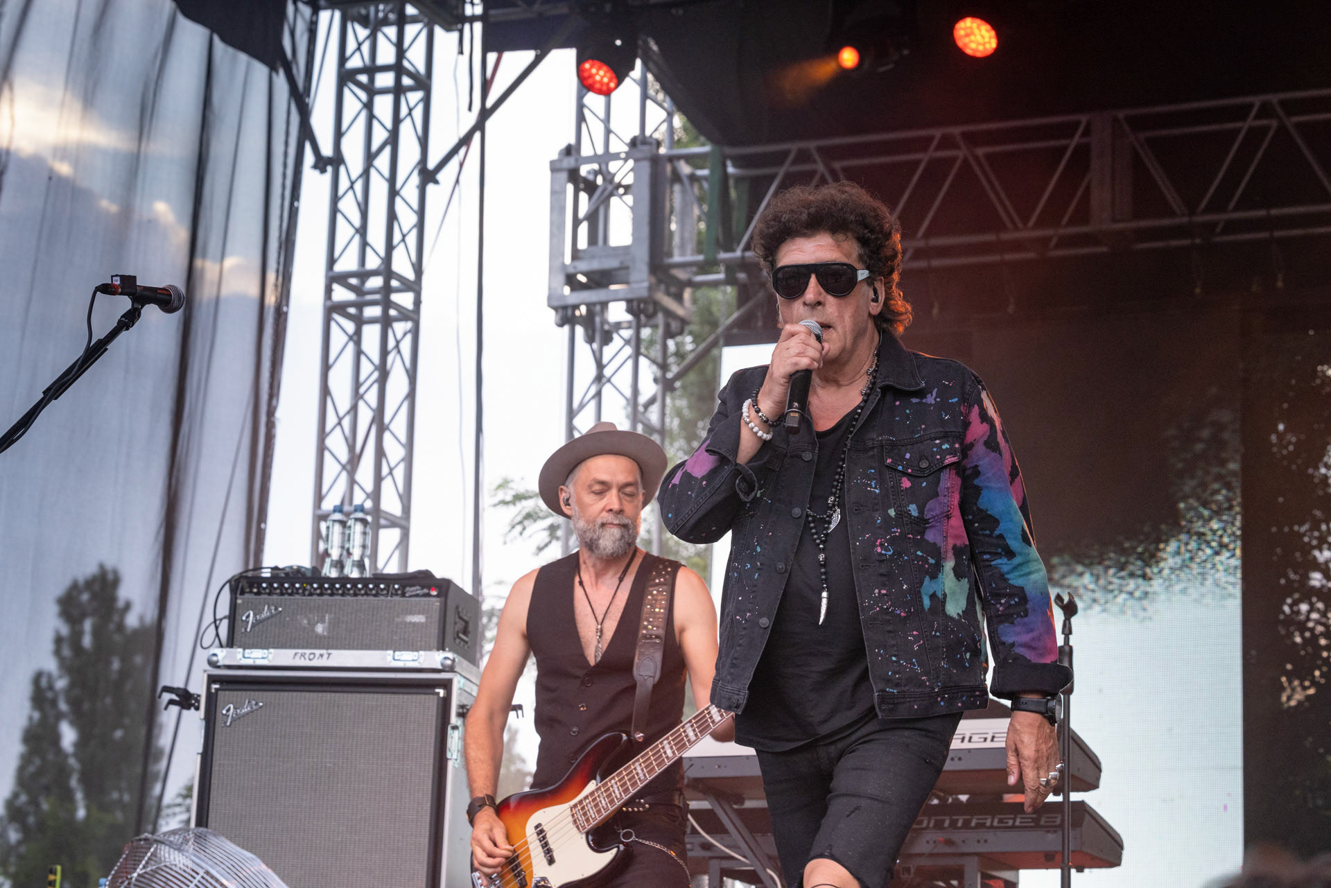 Koncerty Lady Pank w ramach urodzinowej trasy LP40 warszawska Pogresja.Gramy do Woli. Polski Rock, pop, soft rock, polska grupa rockowa z czasów PRL.n/z. Janusz Panasewicz – wokal, Fot. Andrzej kaziq Wasilkiewicz/Reporter