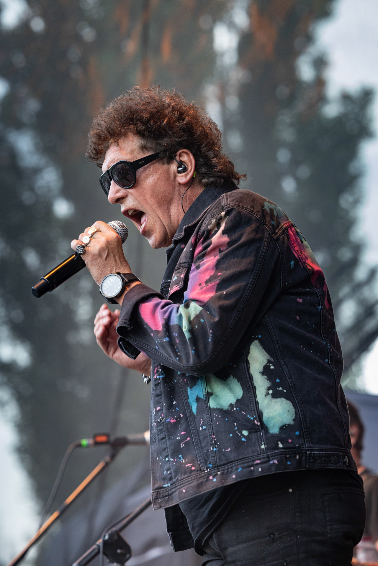 Koncerty Lady Pank w ramach urodzinowej trasy LP40 warszawska Pogresja.Gramy do Woli. Polski Rock, pop, soft rock, polska grupa rockowa z czasów PRL.n/z. Janusz Panasewicz – wokal, Fot. Andrzej kaziq Wasilkiewicz/Reporter