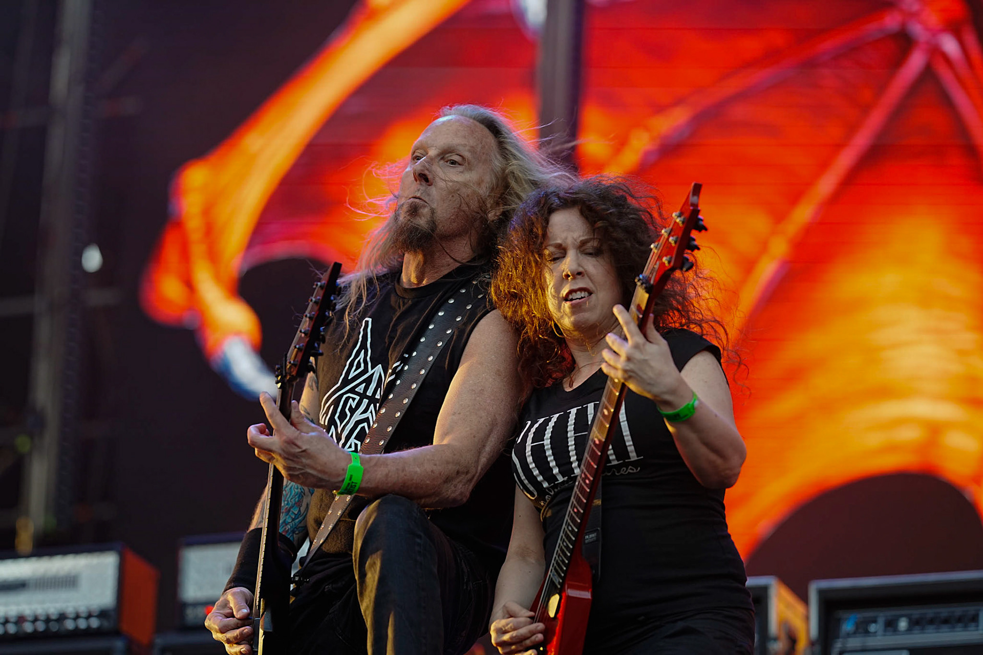 10.06.2023 Dark Angel trzeci dzien festiwaluMystic Festival 2023, Stocznia Gdanska fot. Andrzej Wasilkiewicz/Reporter