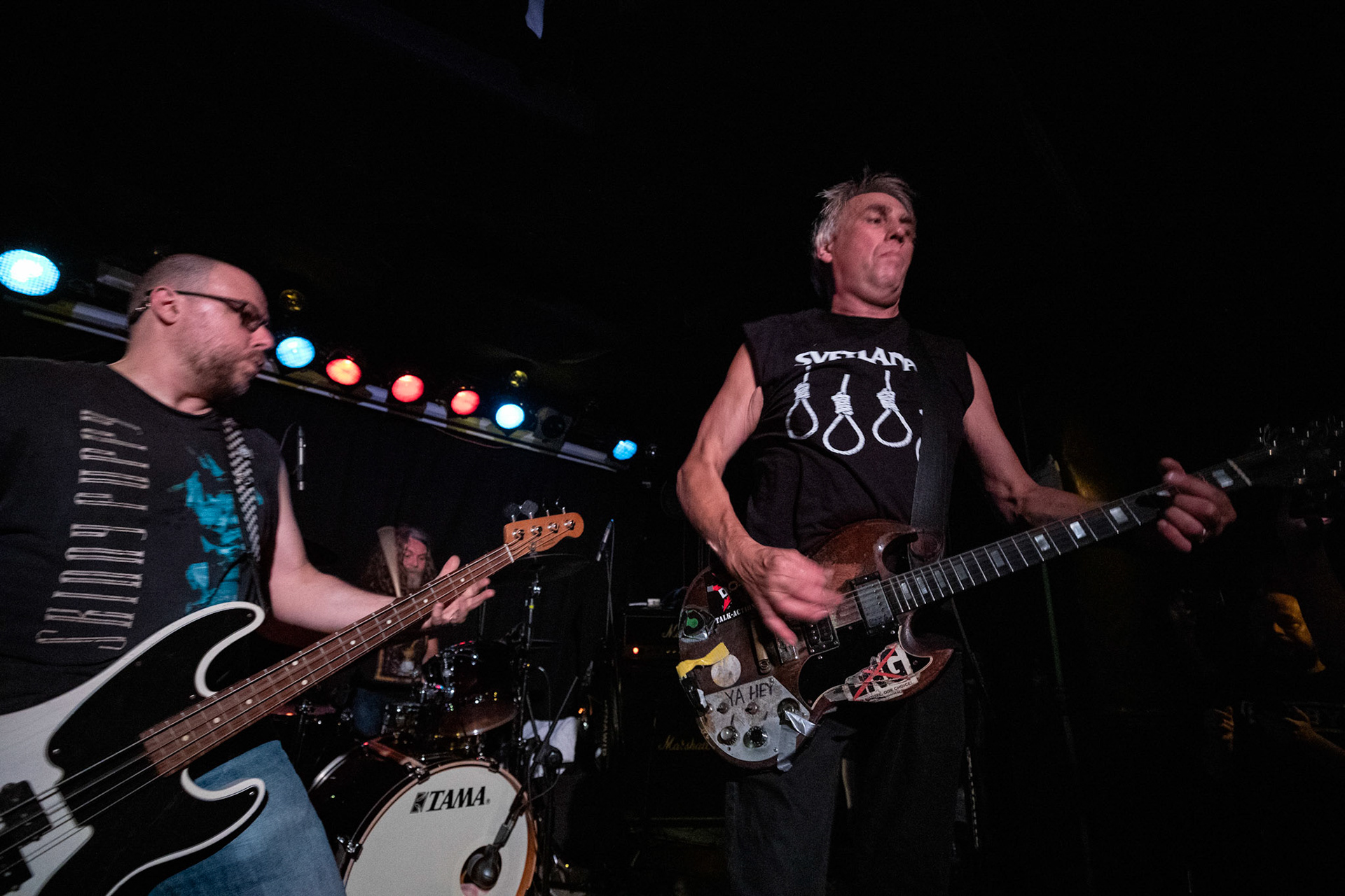 8.08.2019. D.O.A. - kanadyjska legenda punkrocka w warszawskim Pogłosie.
D.O.A. - Kanada, Vancouver, punk rock band, hardcore punk, 
Joe Keithley - vocals, guitar 
Mike Hodsall - bass 
Paddy Duddy - drums 
Produkcja Boredom Booking
fot. Andrzej kaziq Wasilkiewicz/Reporter