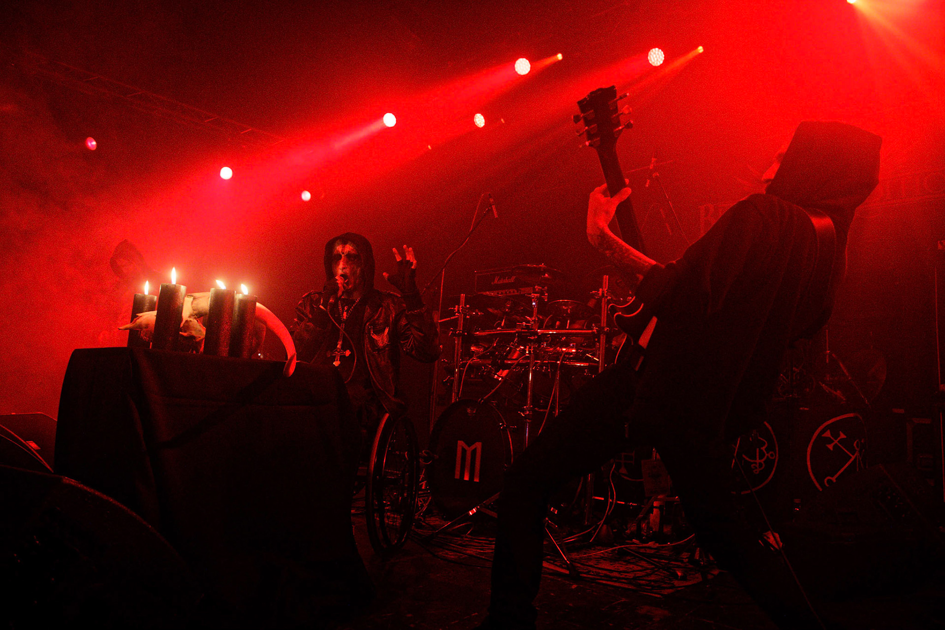 koncert Blaze of perdition, 
Blaze of perdition, Polska, Lublin,  fot. Andrzej Wasilkiewicz/Reporter