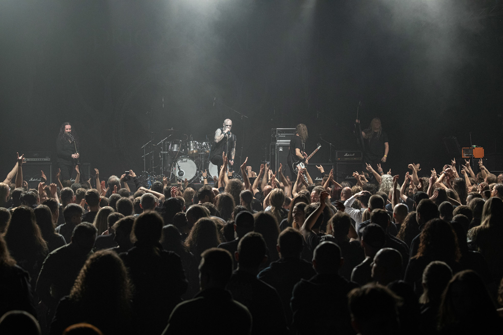 21.12.2019 Metalowa Wigilia 2019 w warszawskiej Progresji.
Koncert zespołu Primordial, irlandzki metal.
Massive Music 
fot. Andrzej Wasilkiewicz/REPORTER