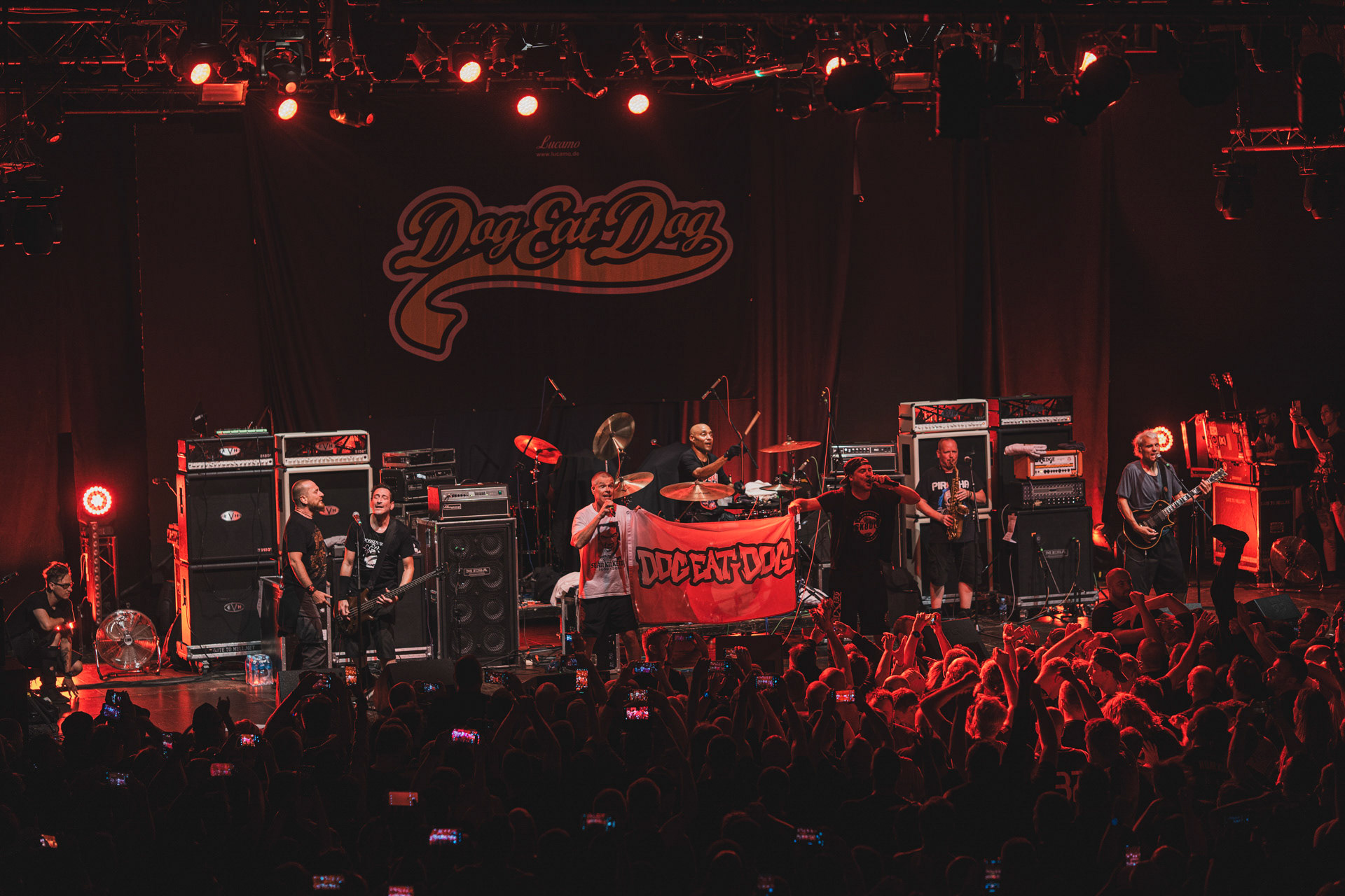8.08.2023 Dog Eat Dog - Warszawa klub Progresja,Produkcja Knock Out Productions. fot. Andrzej Wasilkiewicz/kaziq.com